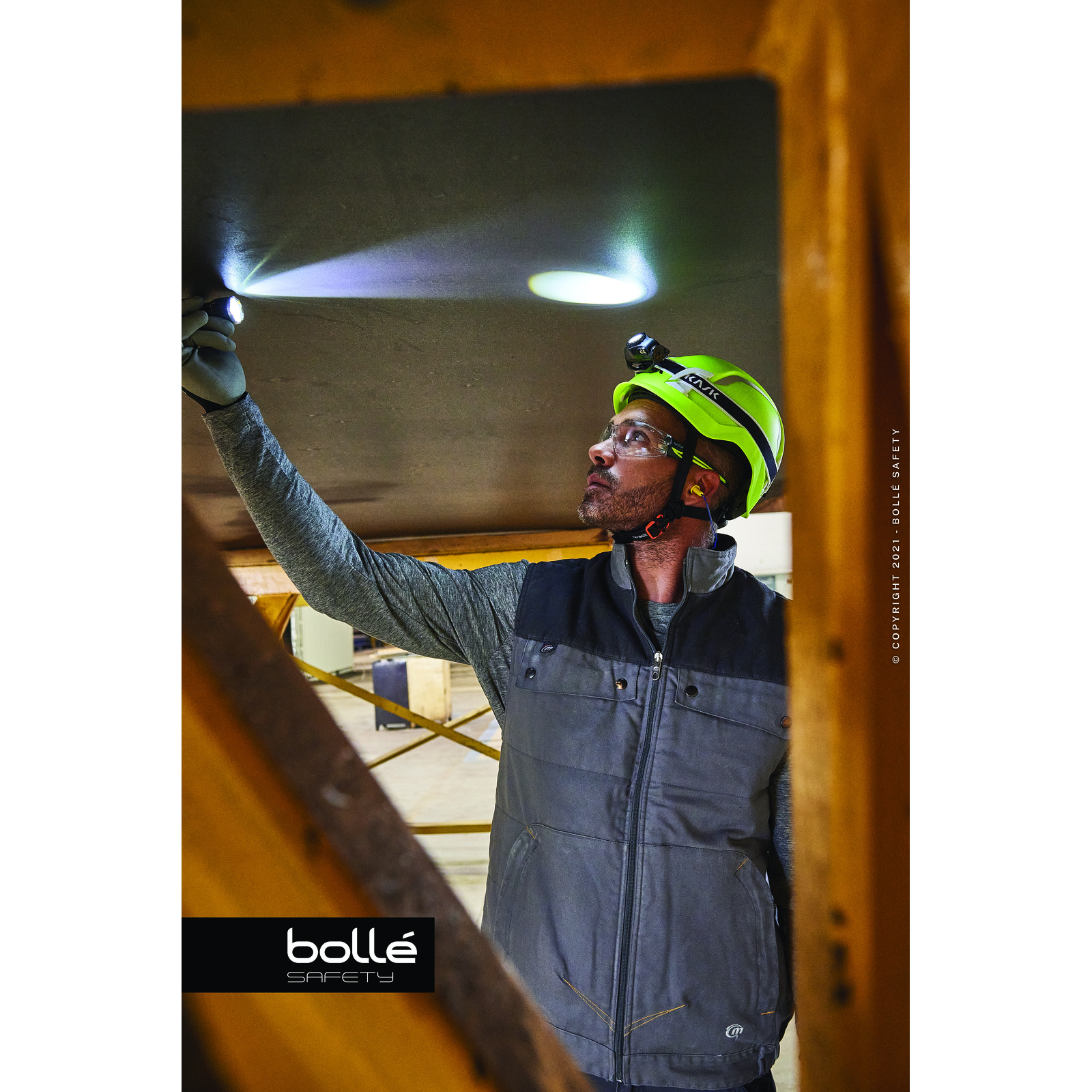 Lunette incolore SILEX+ BOLLÉ SAFETY - SILEXPPSI