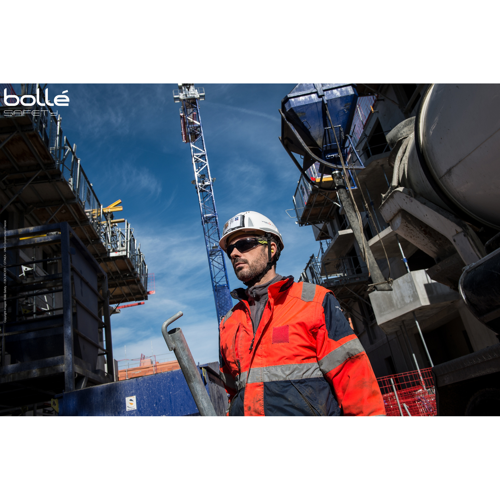 Lunette fumée SILEX BOLLÉ SAFETY - SILEXPSF