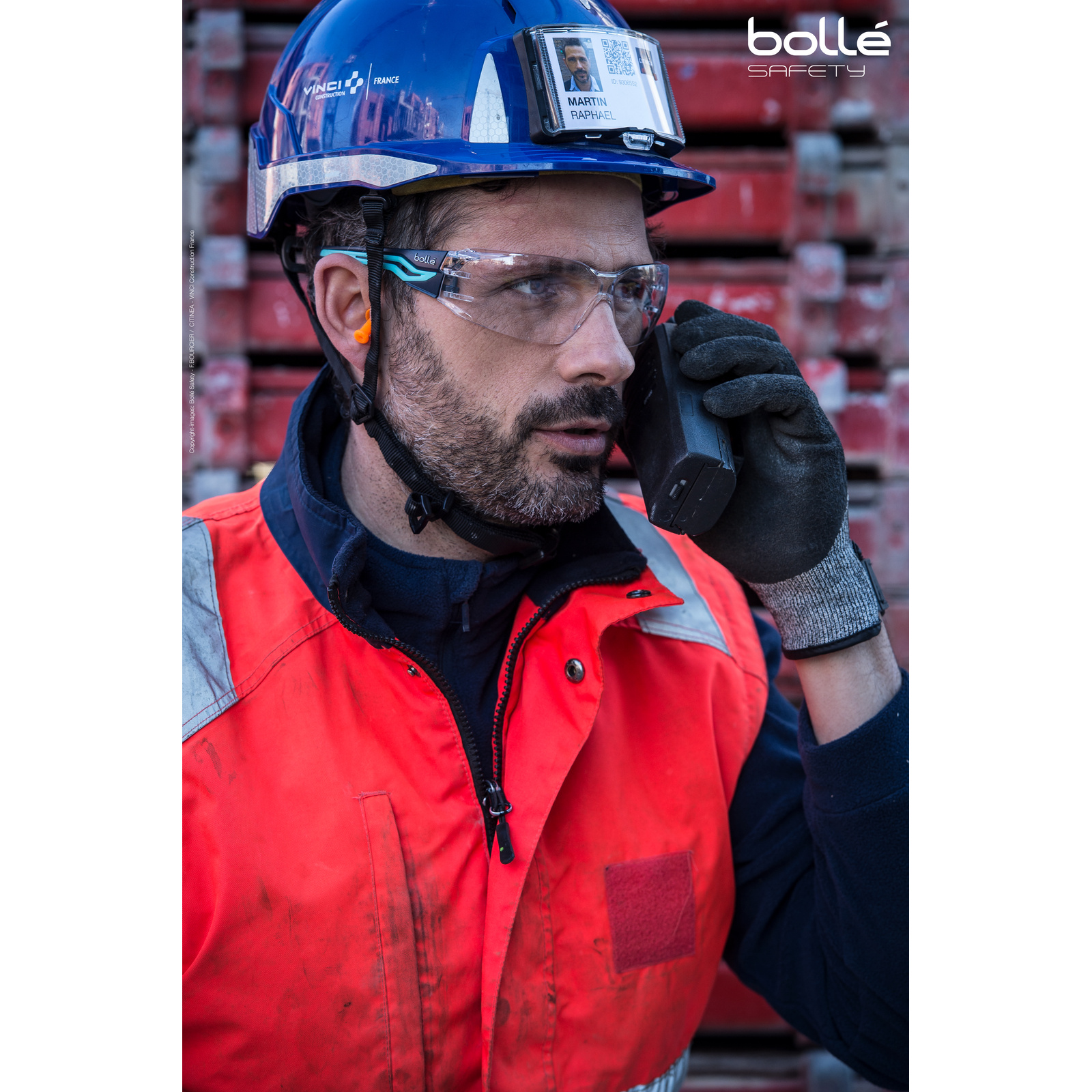 Lunette incolore SILEX BOLLÉ SAFETY - SILEXPSI