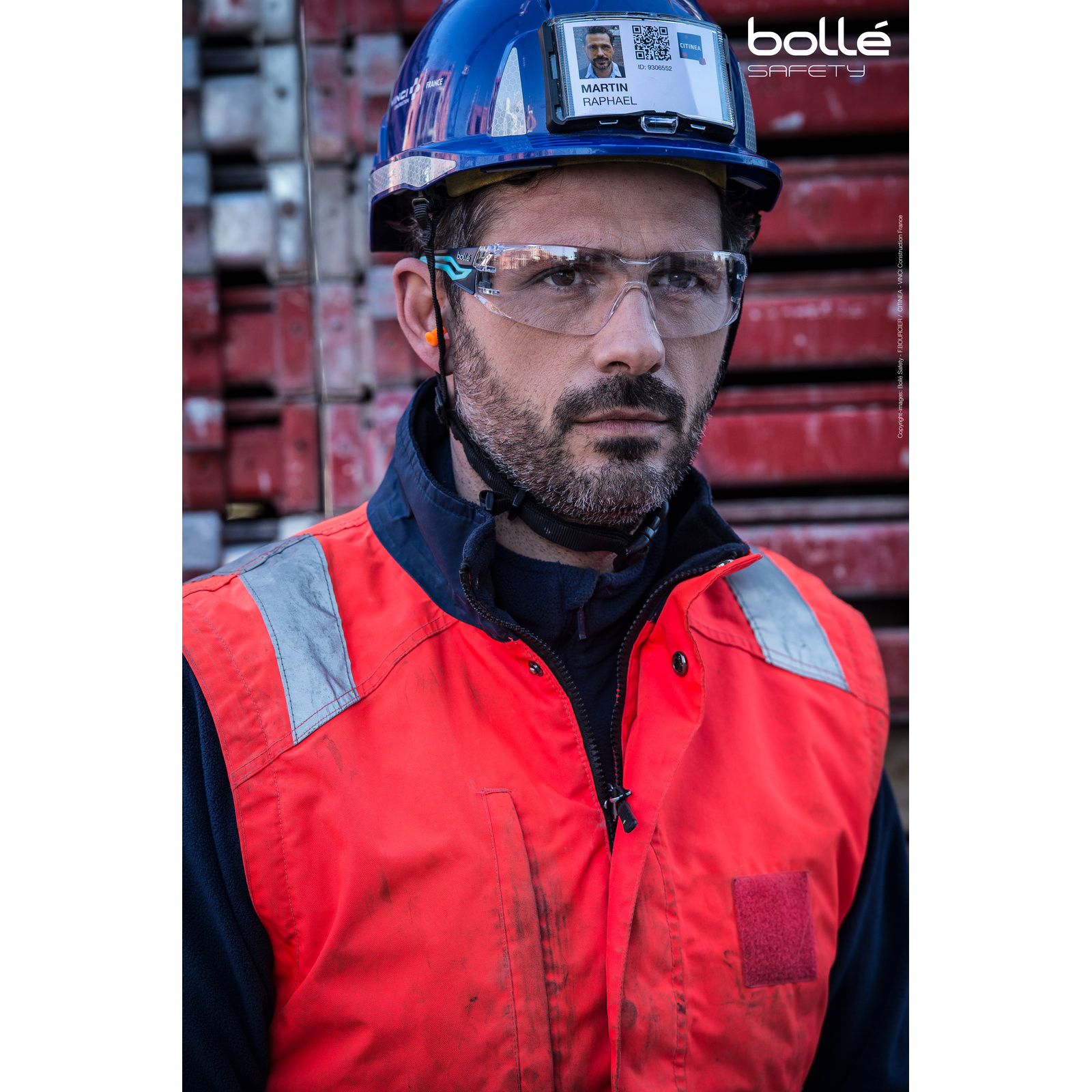 Lunette incolore SILEX BOLLÉ SAFETY - SILEXPSI