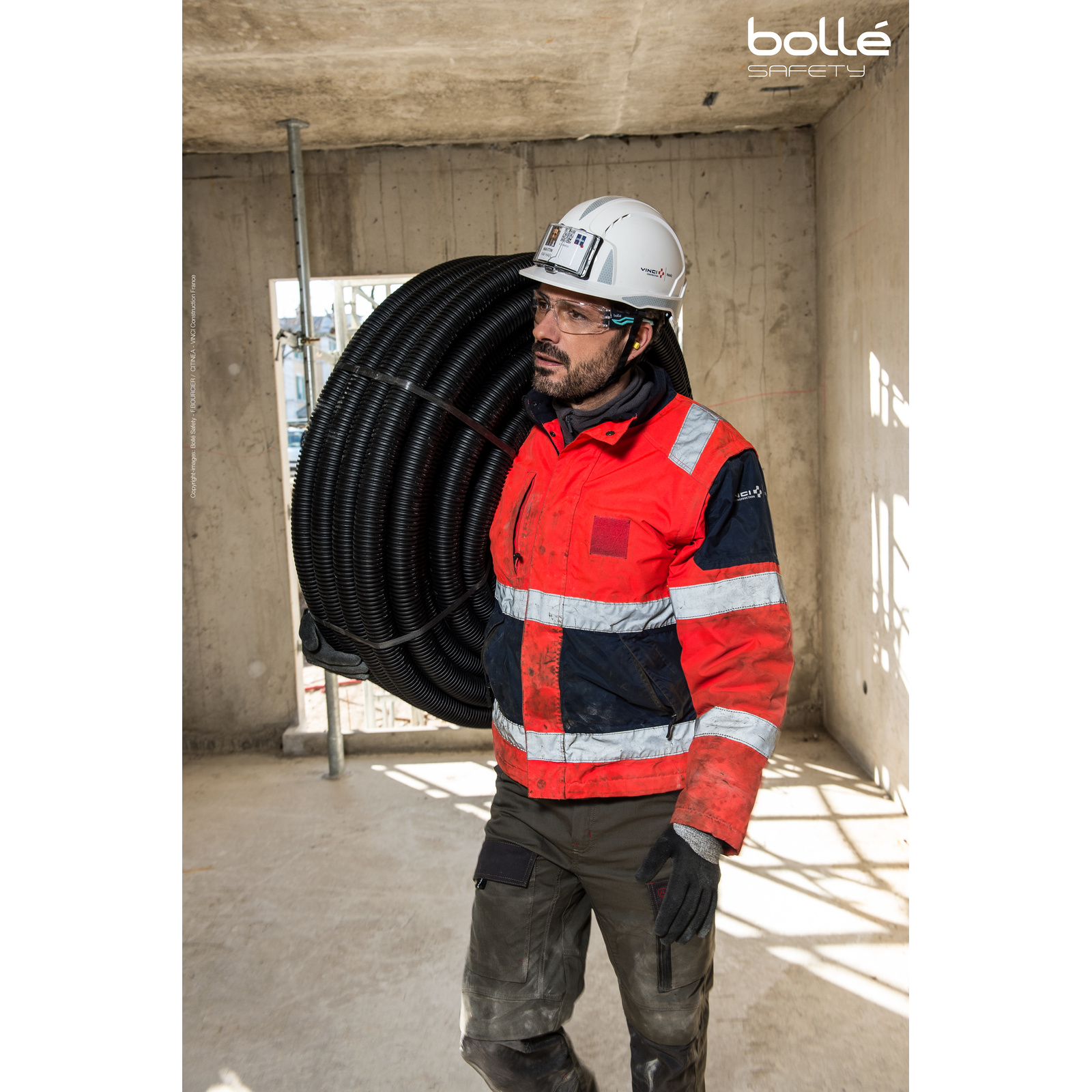 Lunette incolore SILEX BOLLÉ SAFETY - SILEXPSI