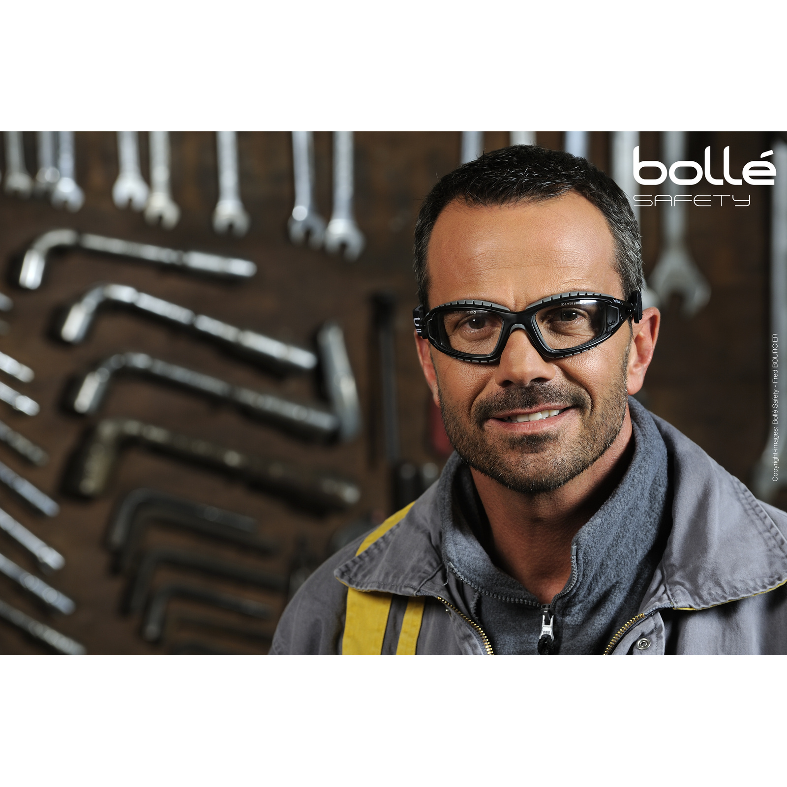 Lunette incolore TRACKER BOLLÉ SAFETY - TRACPSI