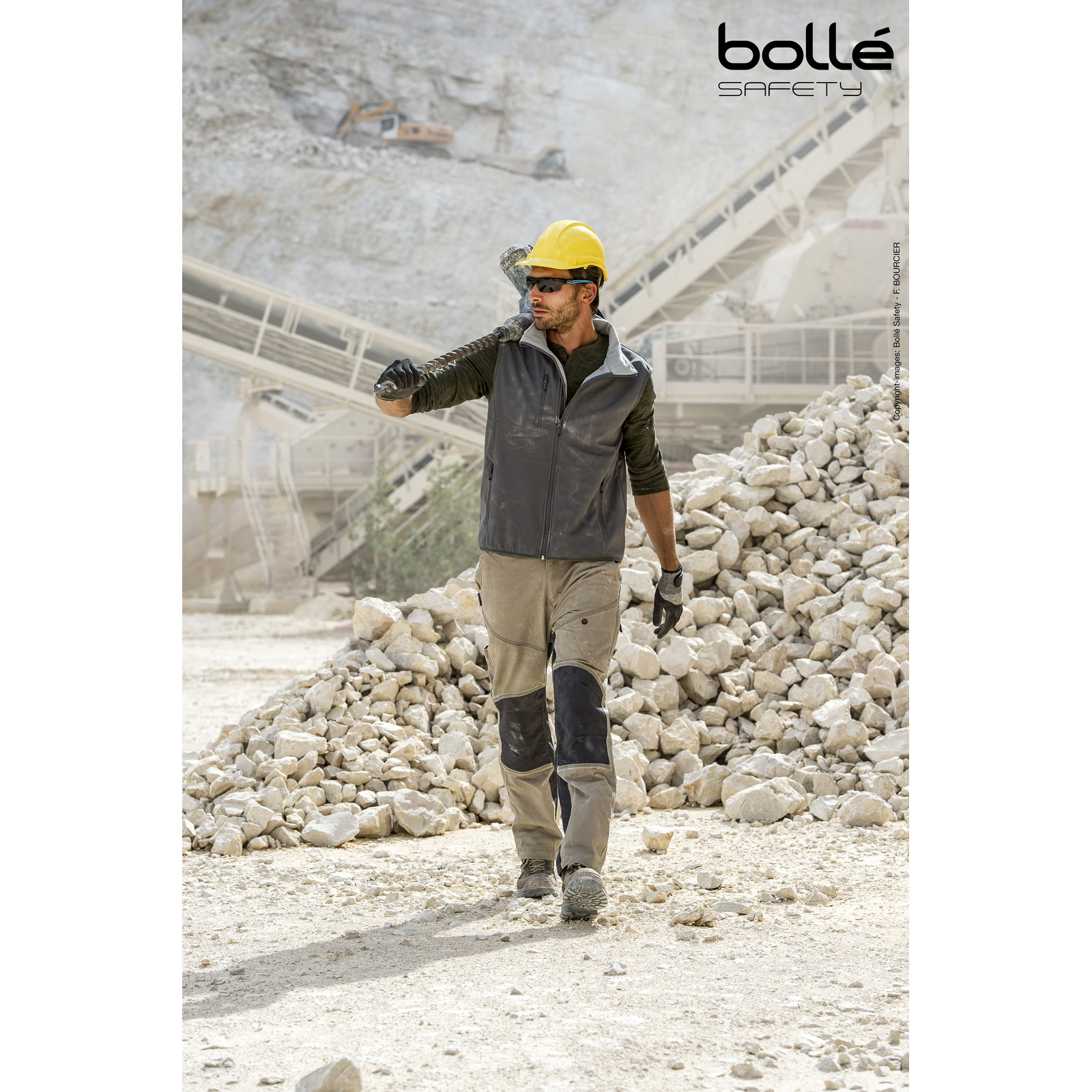 Lunette polarisée TRYON BOLLÉ SAFETY - TRYOPOL