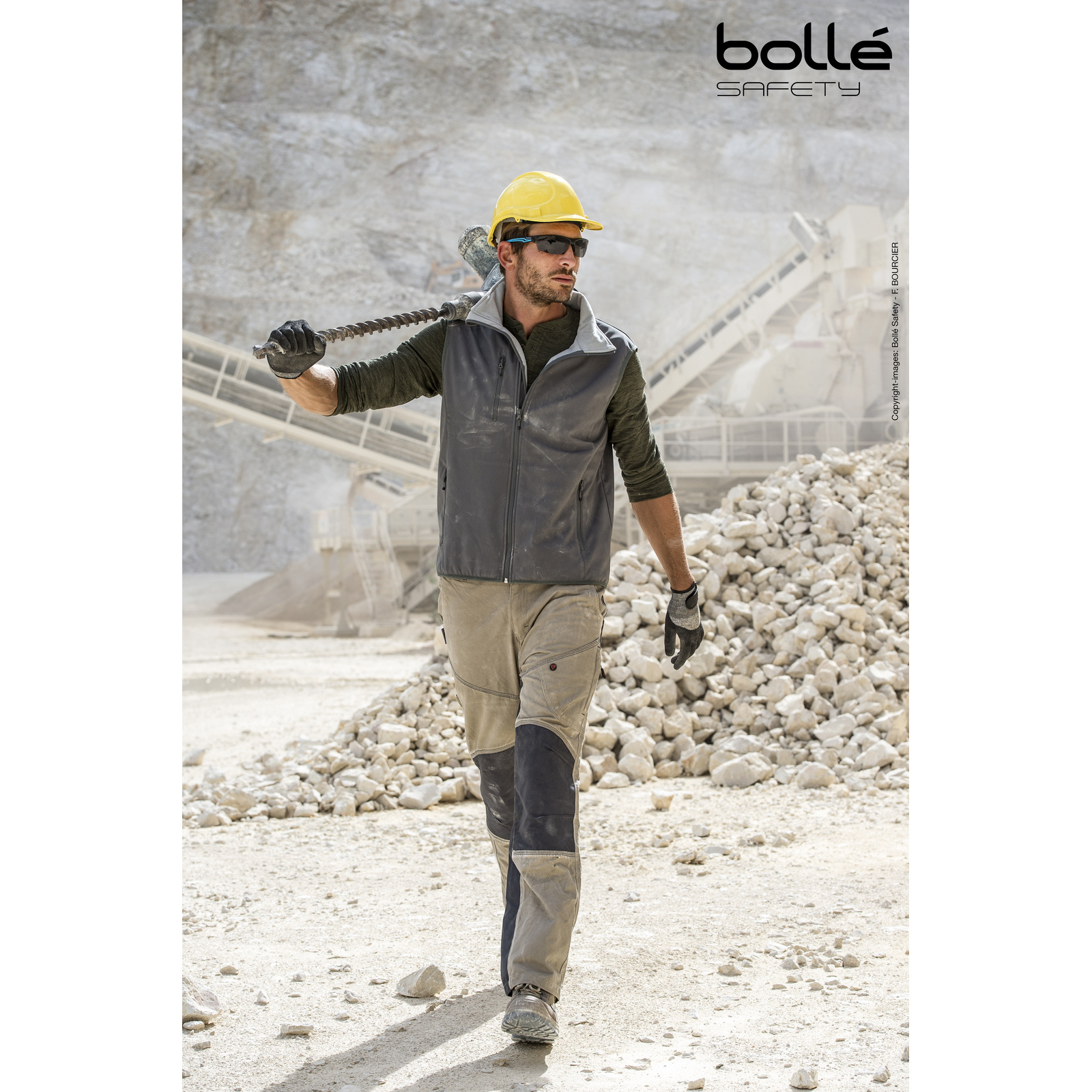 Lunette polarisée TRYON BOLLÉ SAFETY - TRYOPOL