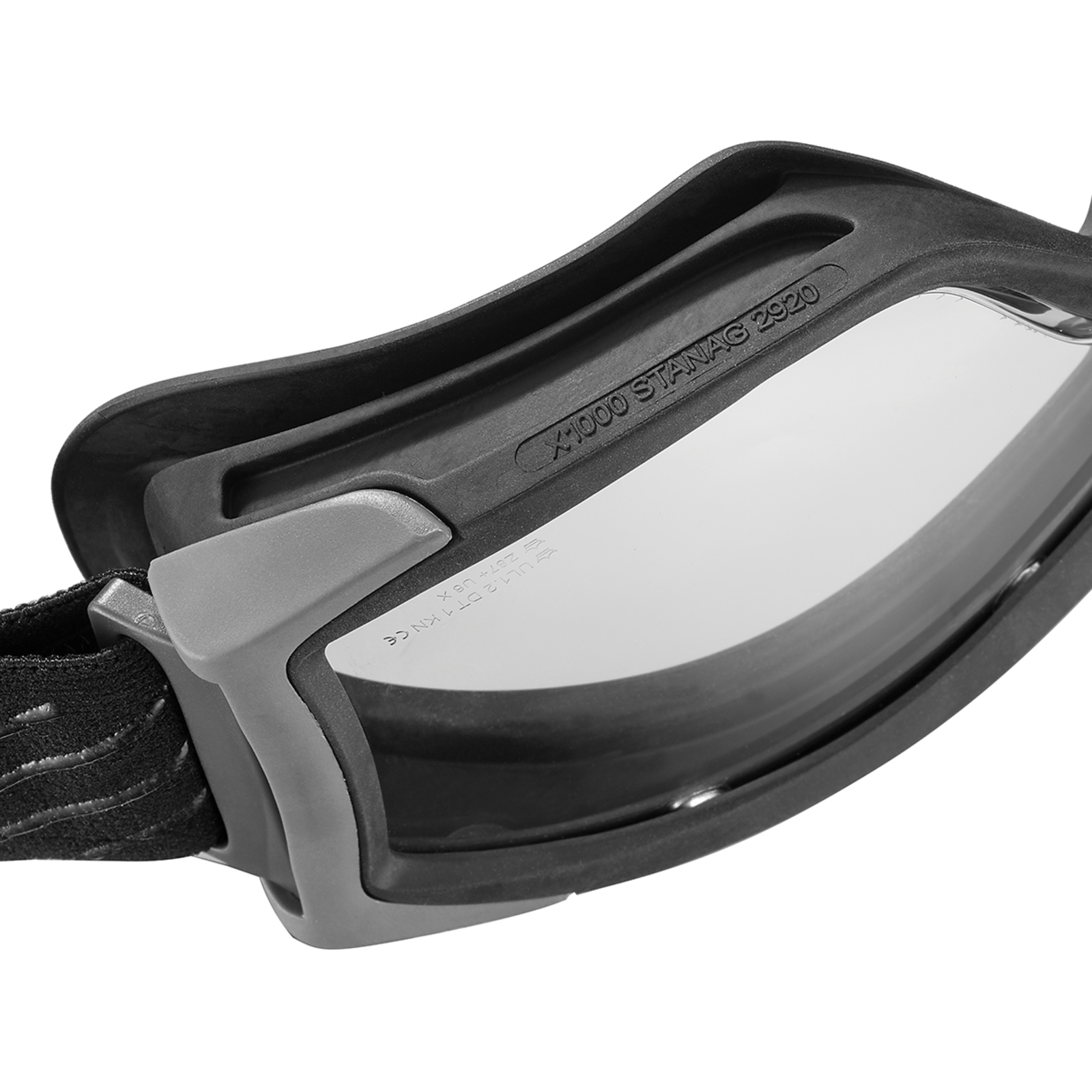 Masque de protection balistique étanche incolore X1000 BOLLÉ SAFETY - X1000T11M