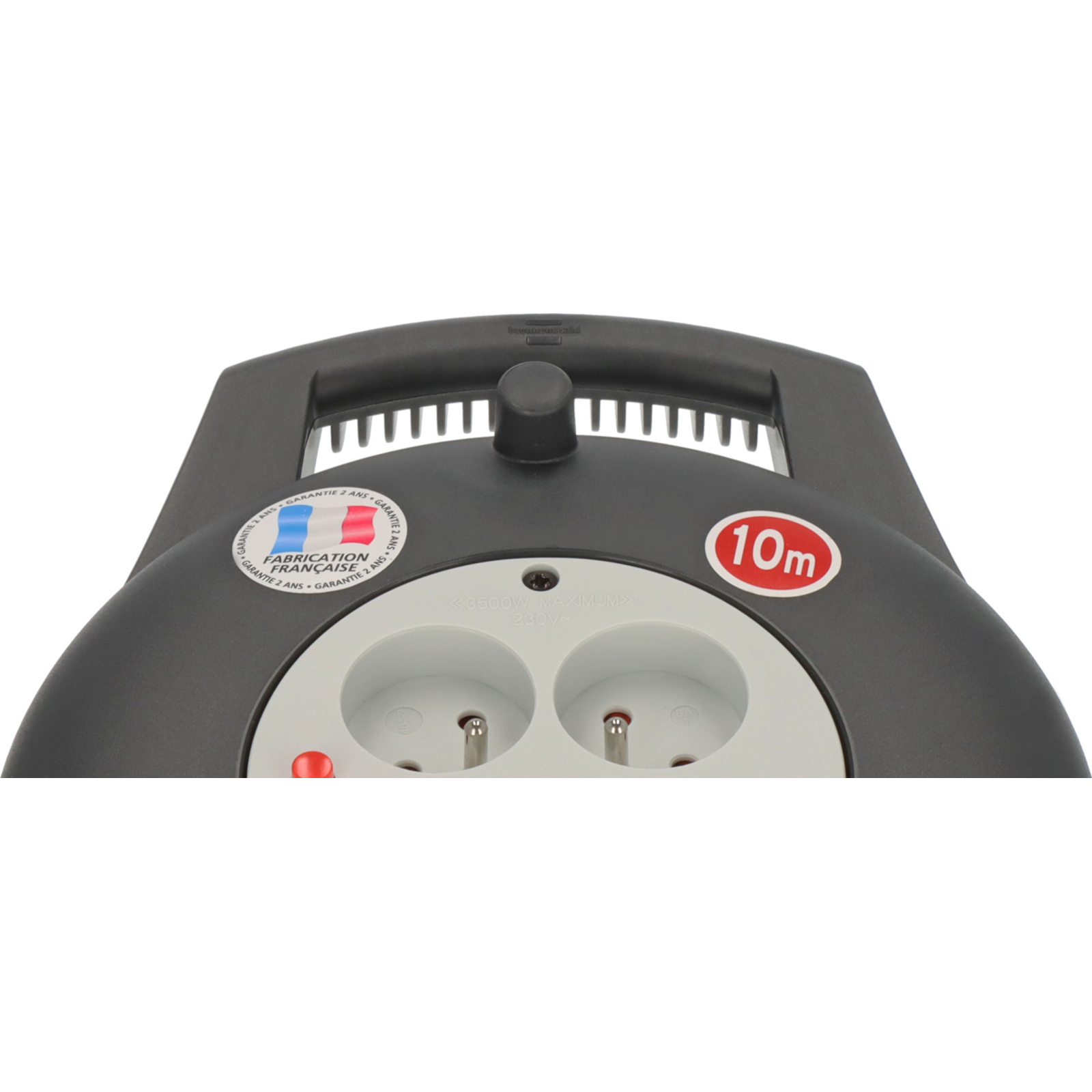 Enrouleur de câble VL2-X 10m H05VV-F 3G1,5 noir/gris BRENNENSTUHL - 1093951