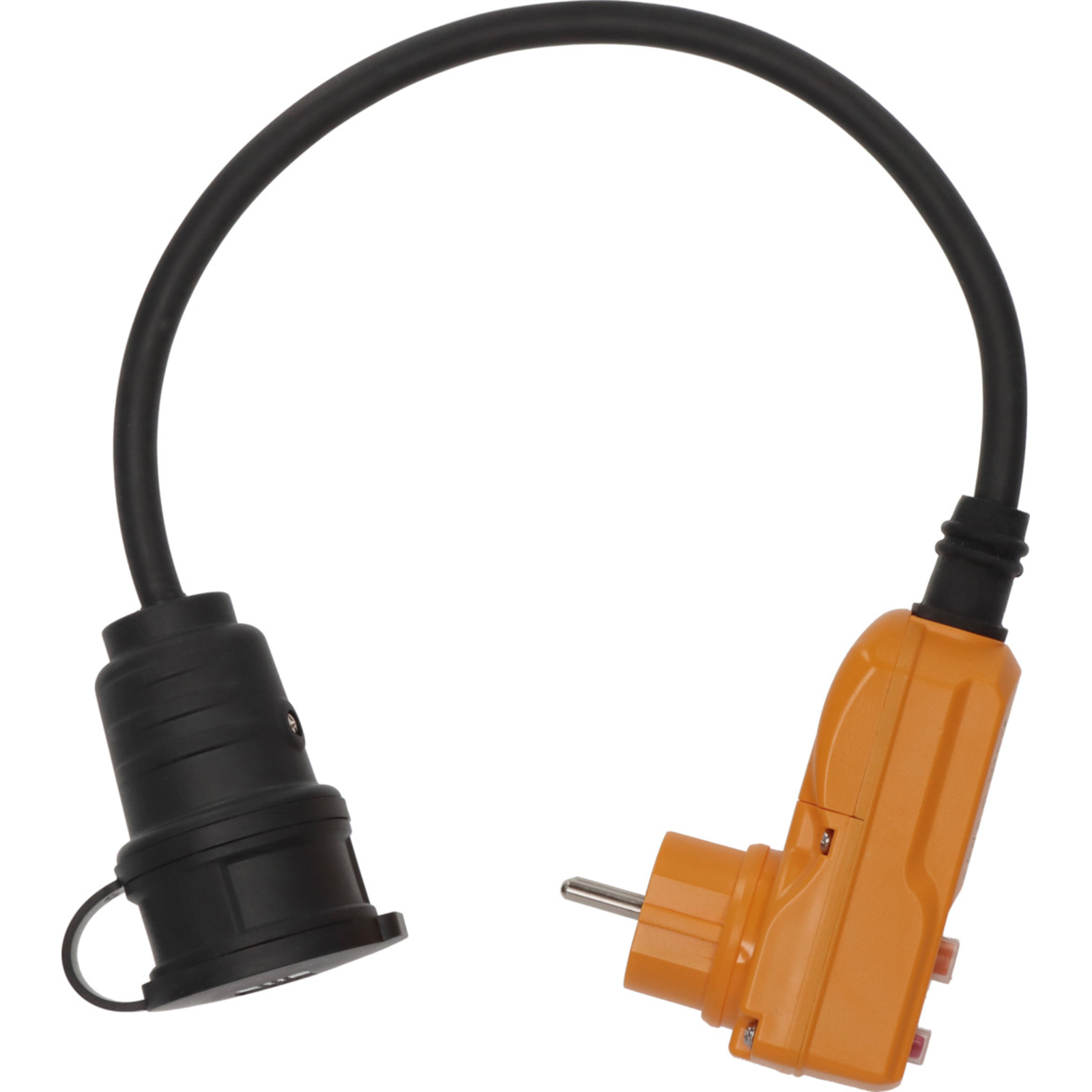 Rallonge électrique avec fiche différentielle 10mA et prolongateur 0,5m H07RN-F  BRENNENSTUHL - 1132731