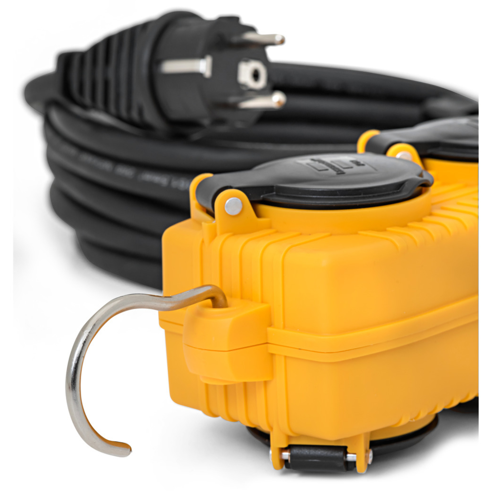 Rallonge électrique avec Powerblock IP44 5m H07RN-F 3G2,5 noir BRENNENSTUHL - 1151731