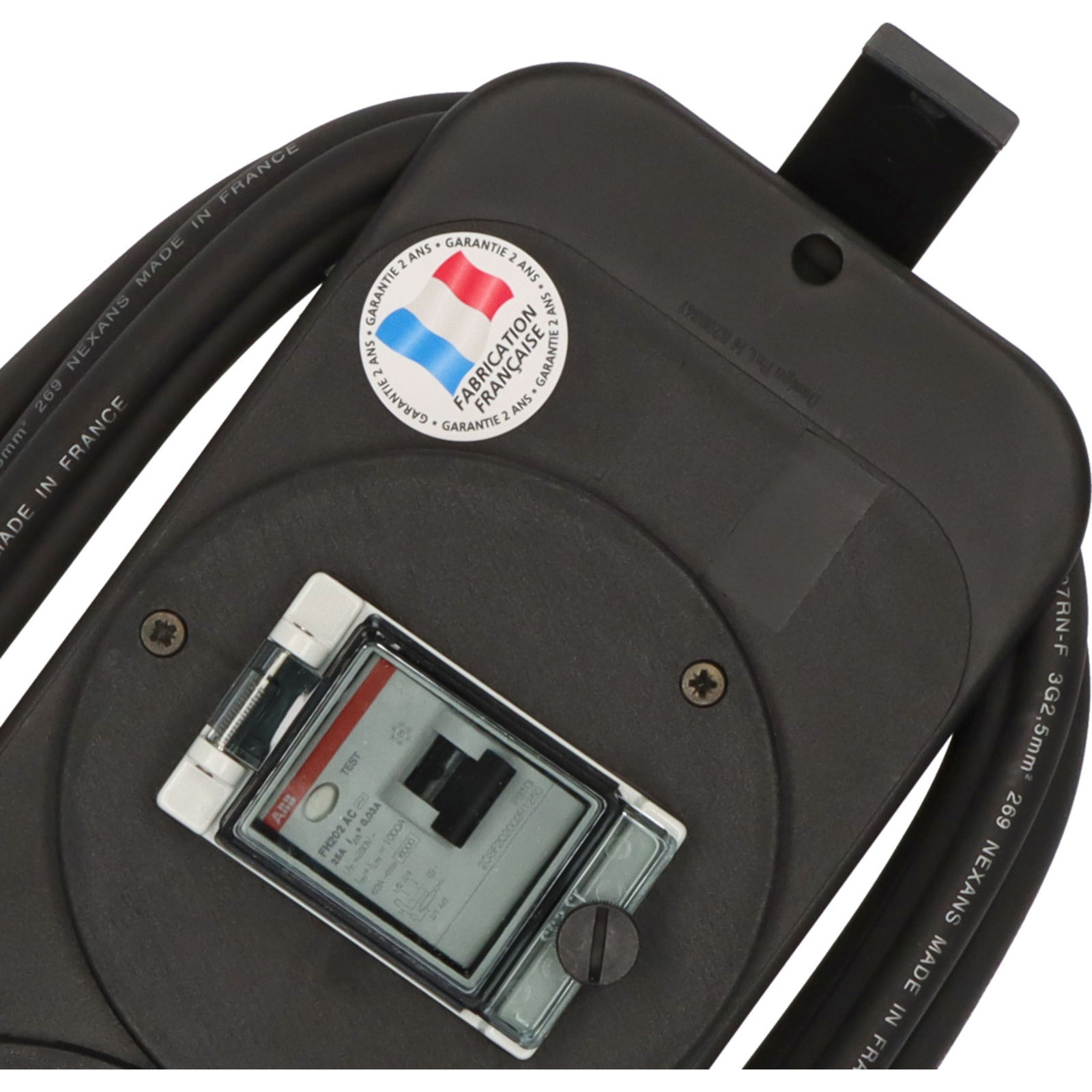 Coffret électrique mobile avec interrupteur différentiel 30mA 5m H07RN-F 3G2,5 BRENNENSTUHL - 1152301
