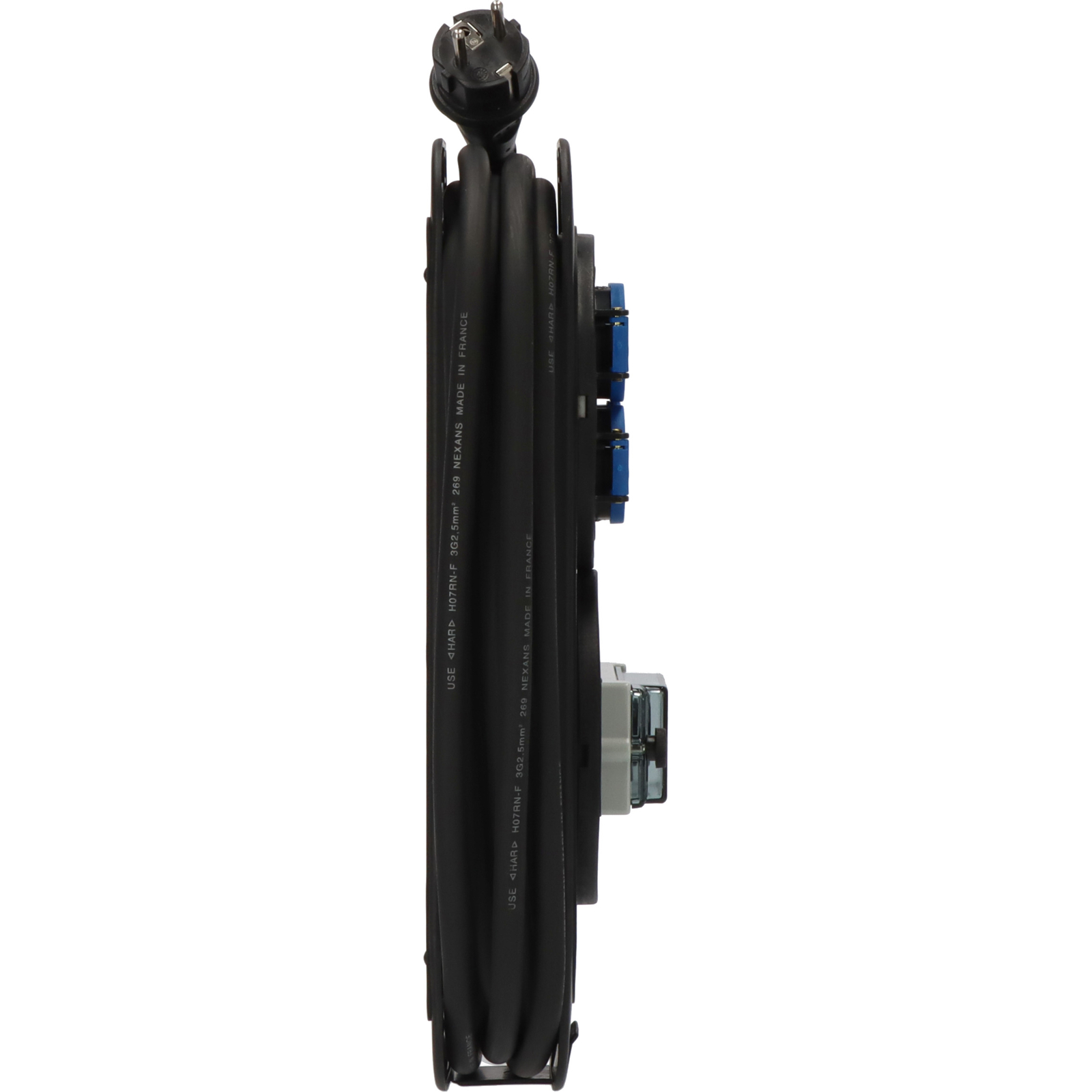 Coffret électrique mobile avec interrupteur différentiel 30mA 5m H07RN-F 3G2,5 BRENNENSTUHL - 1152301