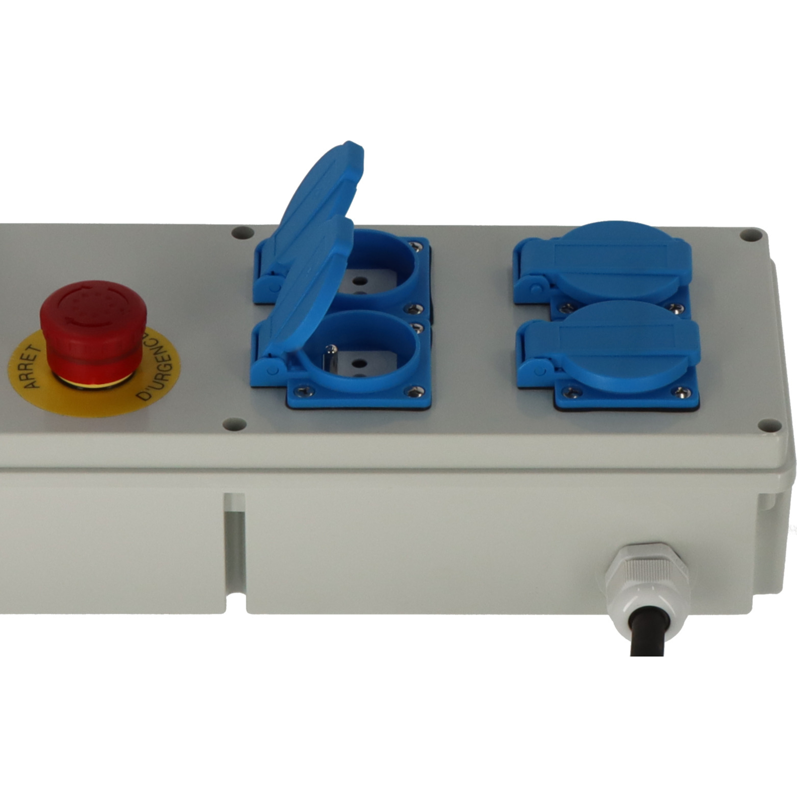 Coffret électrique mobile BD 4M/16/AU 2m H07RN-F 3G2,5 IP44 BRENNENSTUHL - 1154911