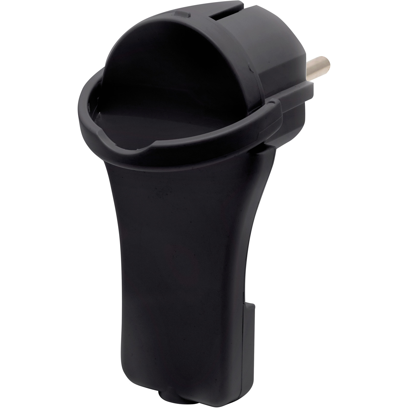 Rallonge électrique avec fiche plate noire 2m H05VV-F 3G1,5 BRENNENSTUHL - 1161821012