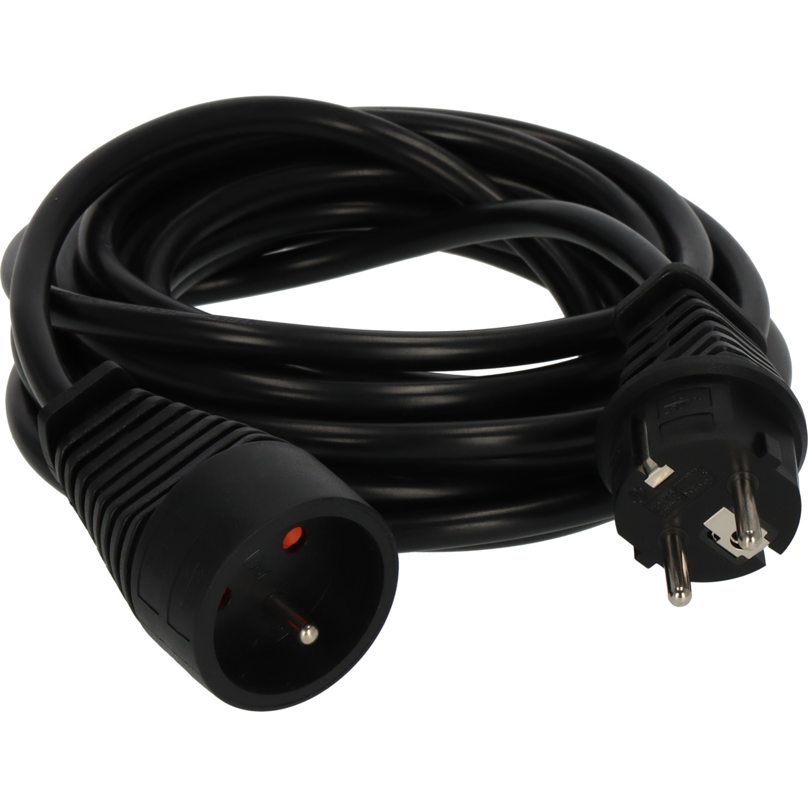 Rallonge électrique 10m H05VV-F 3G1,5 noir BRENNENSTUHL - 1165461