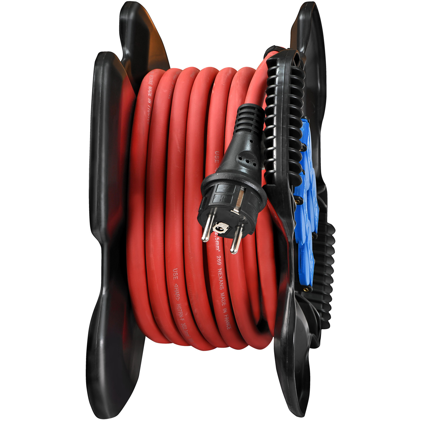 Enrouleur de câble X-GUM 10m H07RN-F 3G2,5 IP44 BRENNENSTUHL - 1169711101