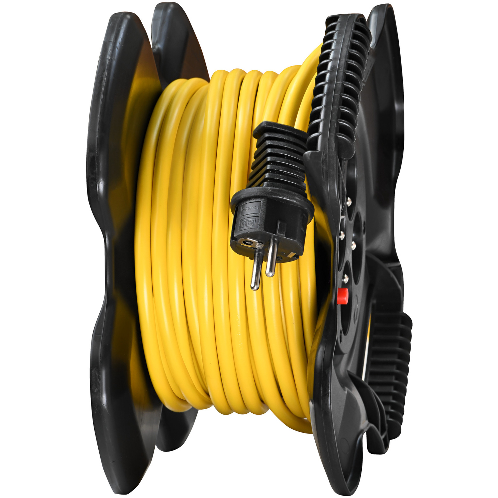 Enrouleur de câble X-GUM 20m H05VV-F 3G1,5 jaune BRENNENSTUHL - 1169721200