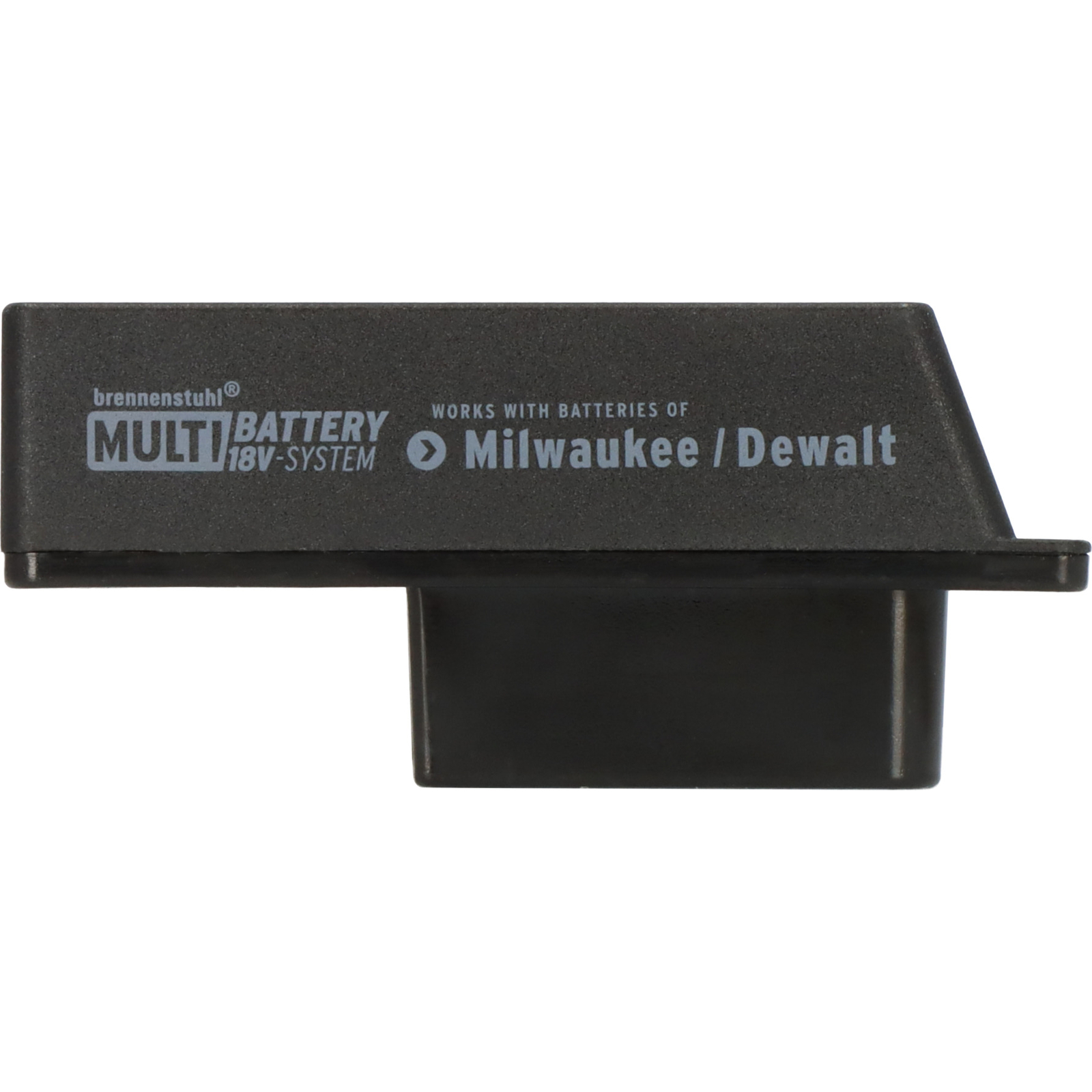 Adaptateur Brennenstuhl pour batterie Milwaukee/Dewalt pour les projecteurs LED  BRENNENSTUHL - 1172640066