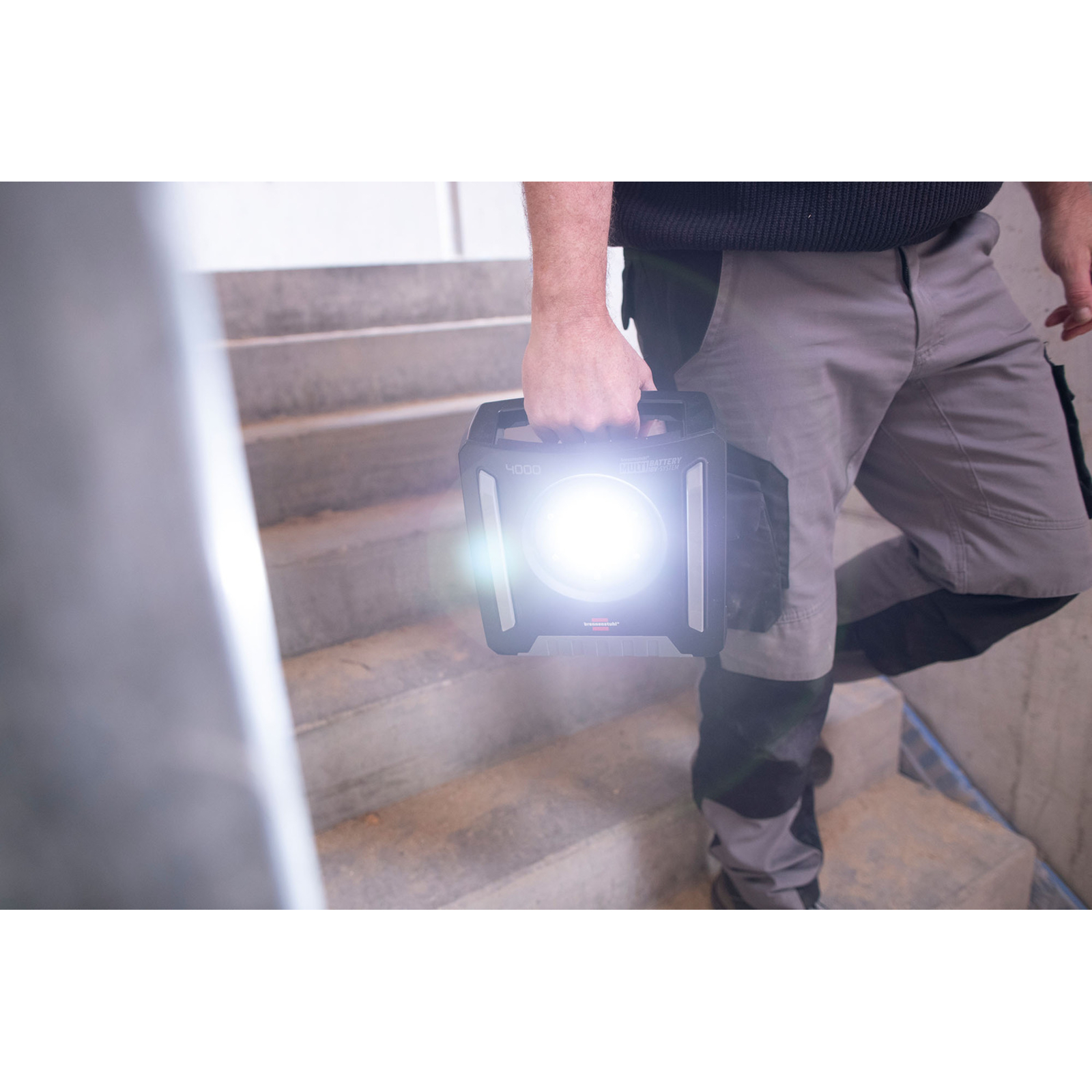 Projecteur de chantier LED Multi Battery 4000 MA Professional 4500lm IP65 BRENNENSTUHL - 1173140400