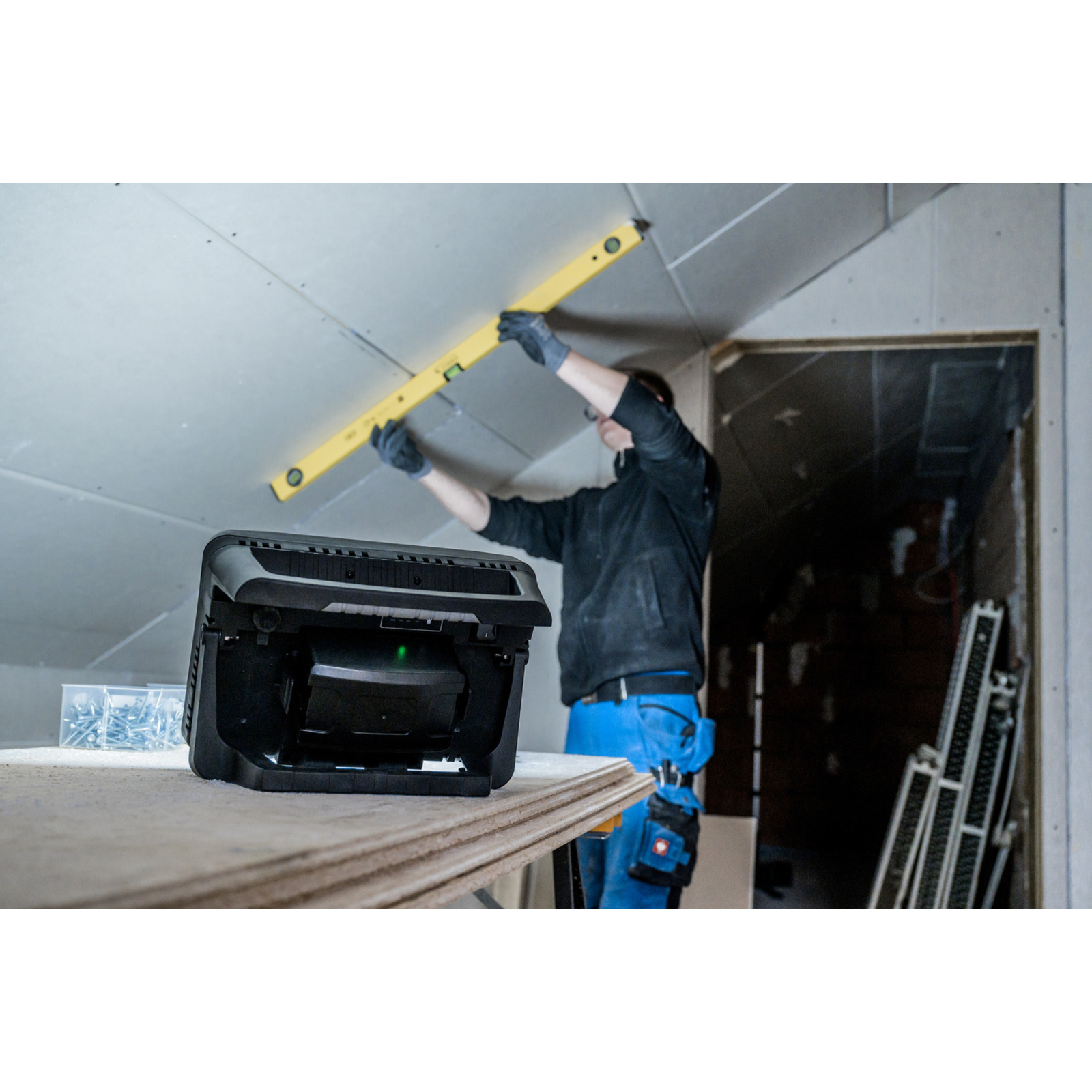 Projecteur de chantier LED Multi Battery 10050 MH Professional hybride 12500lm BRENNENSTUHL - 1173700001