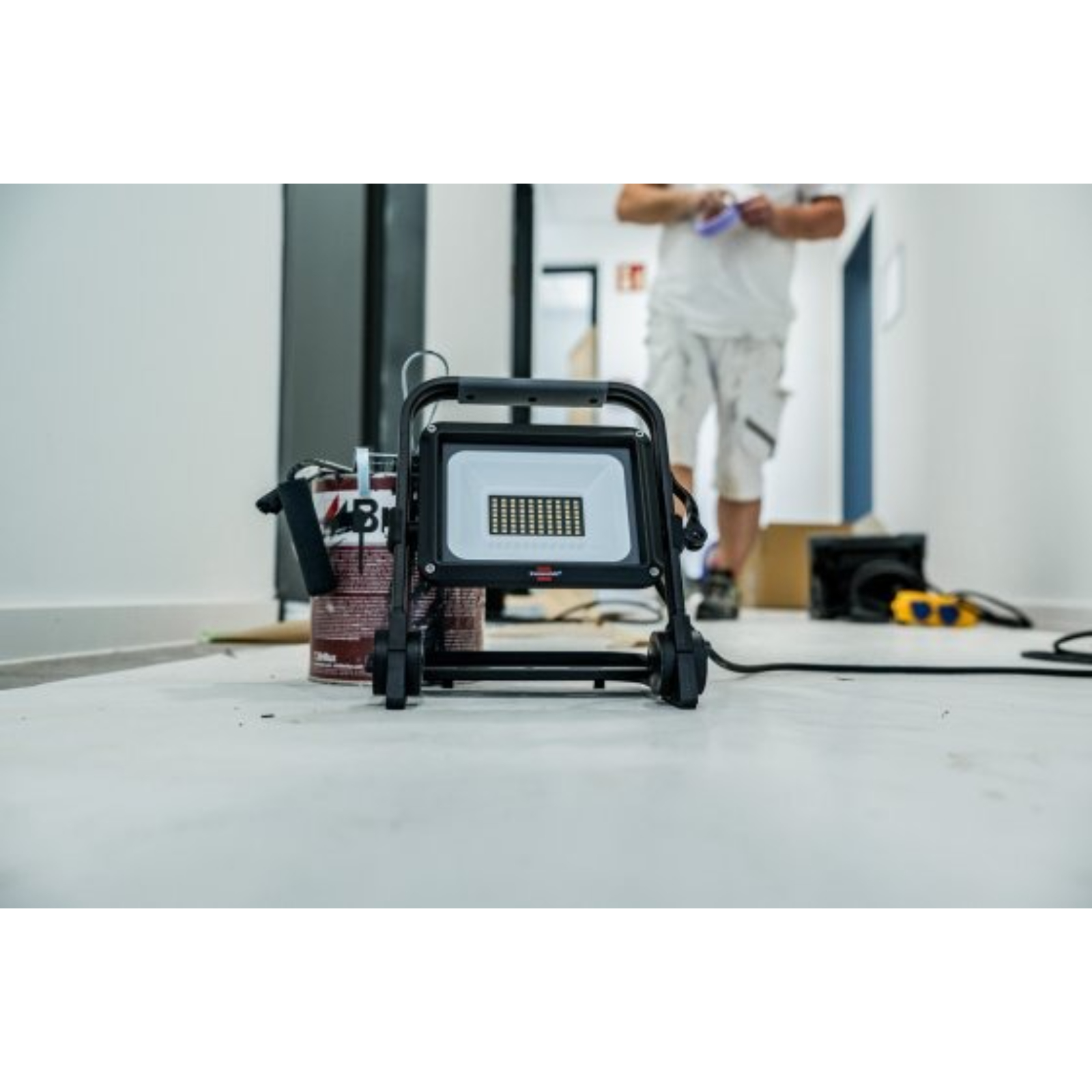 Projecteur de chantier LED portable JARO MRA 4060 MRA 3300lm 4000K Ra97 5m  BRENNENSTUHL - 1173700022