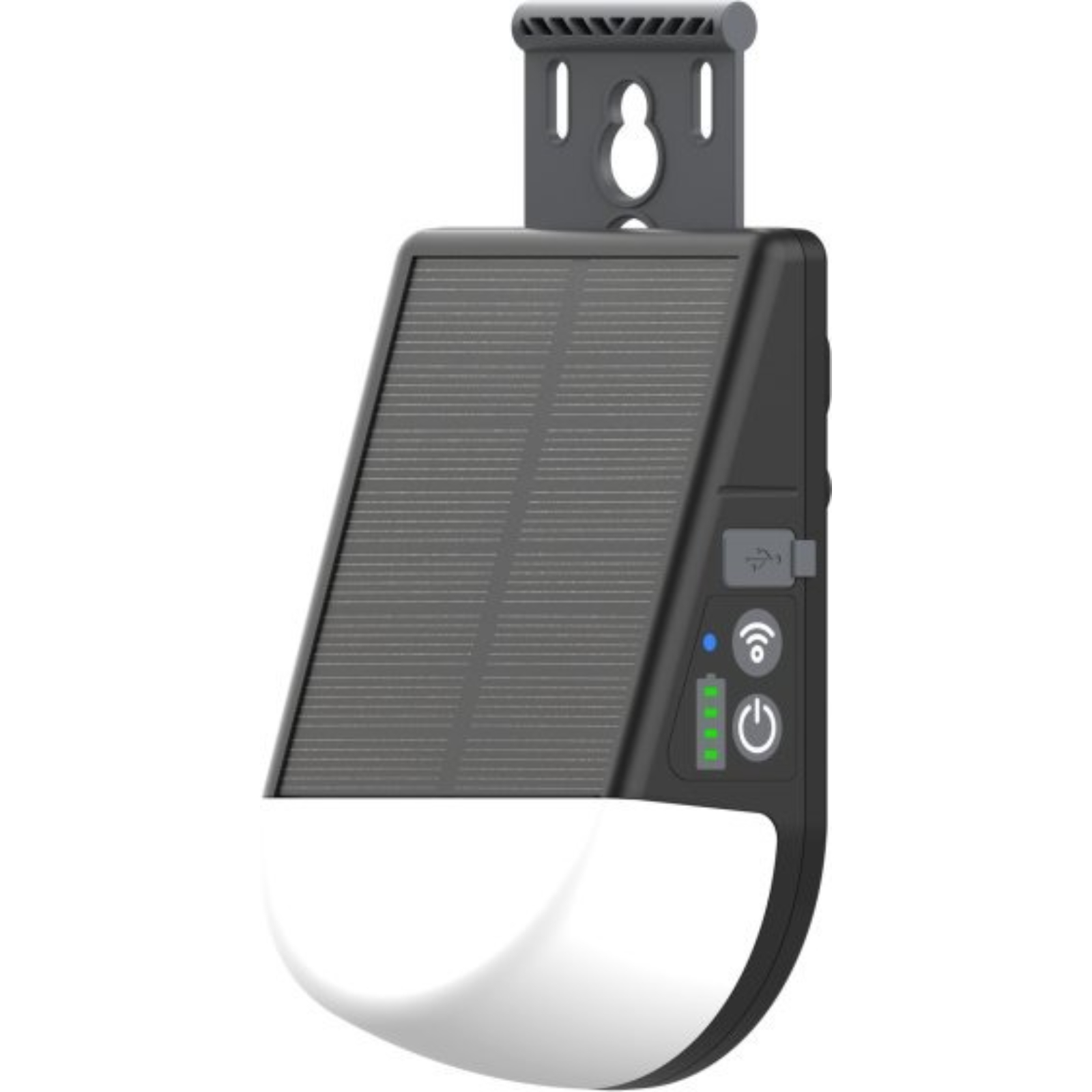 Lampe solaire LED KL 300 AS pour auvent détecteur de mouvements 250lm IP54 BRENNENSTUHL - 1173740010