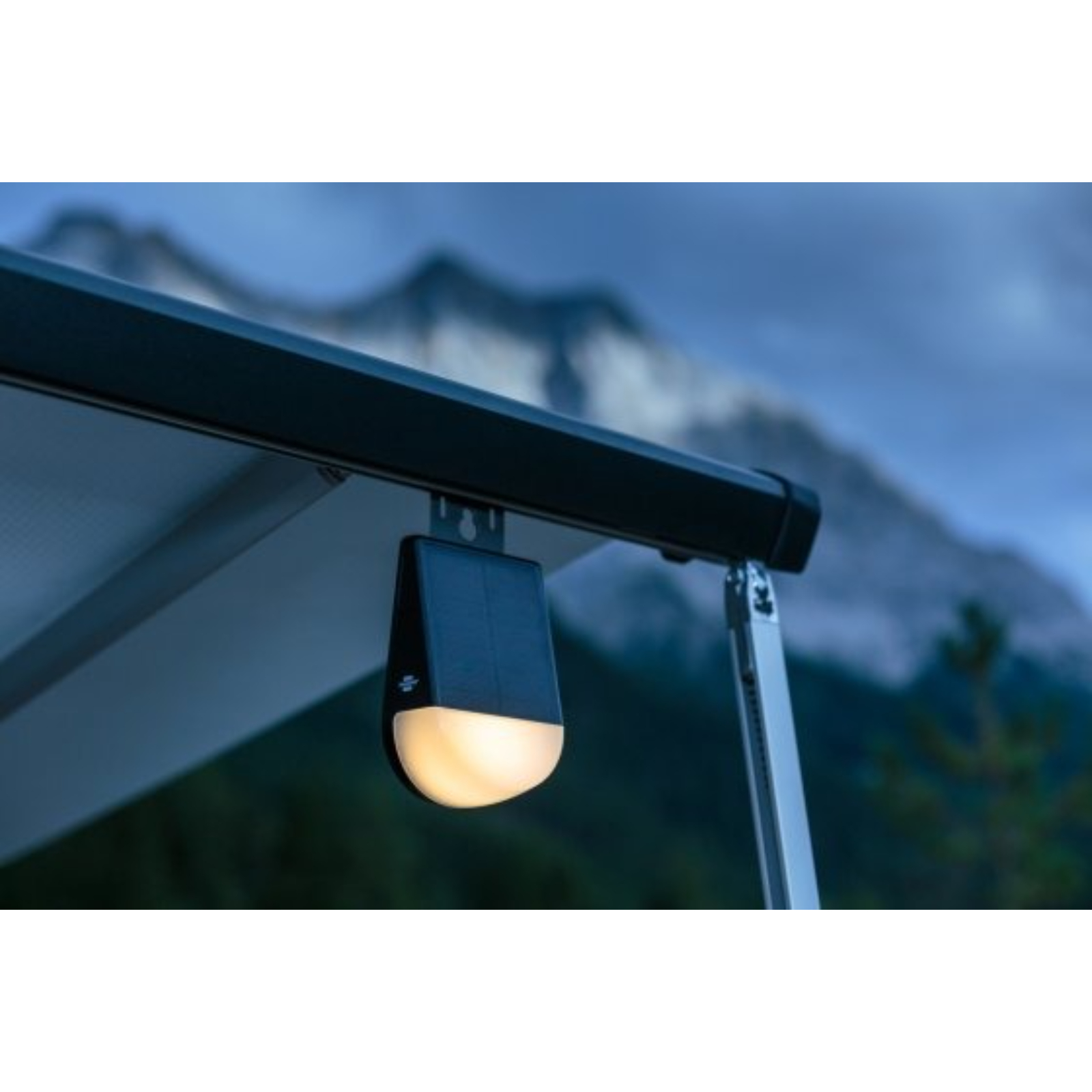 Lampe solaire LED KL 300 AS pour auvent détecteur de mouvements 250lm IP54 BRENNENSTUHL - 1173740010