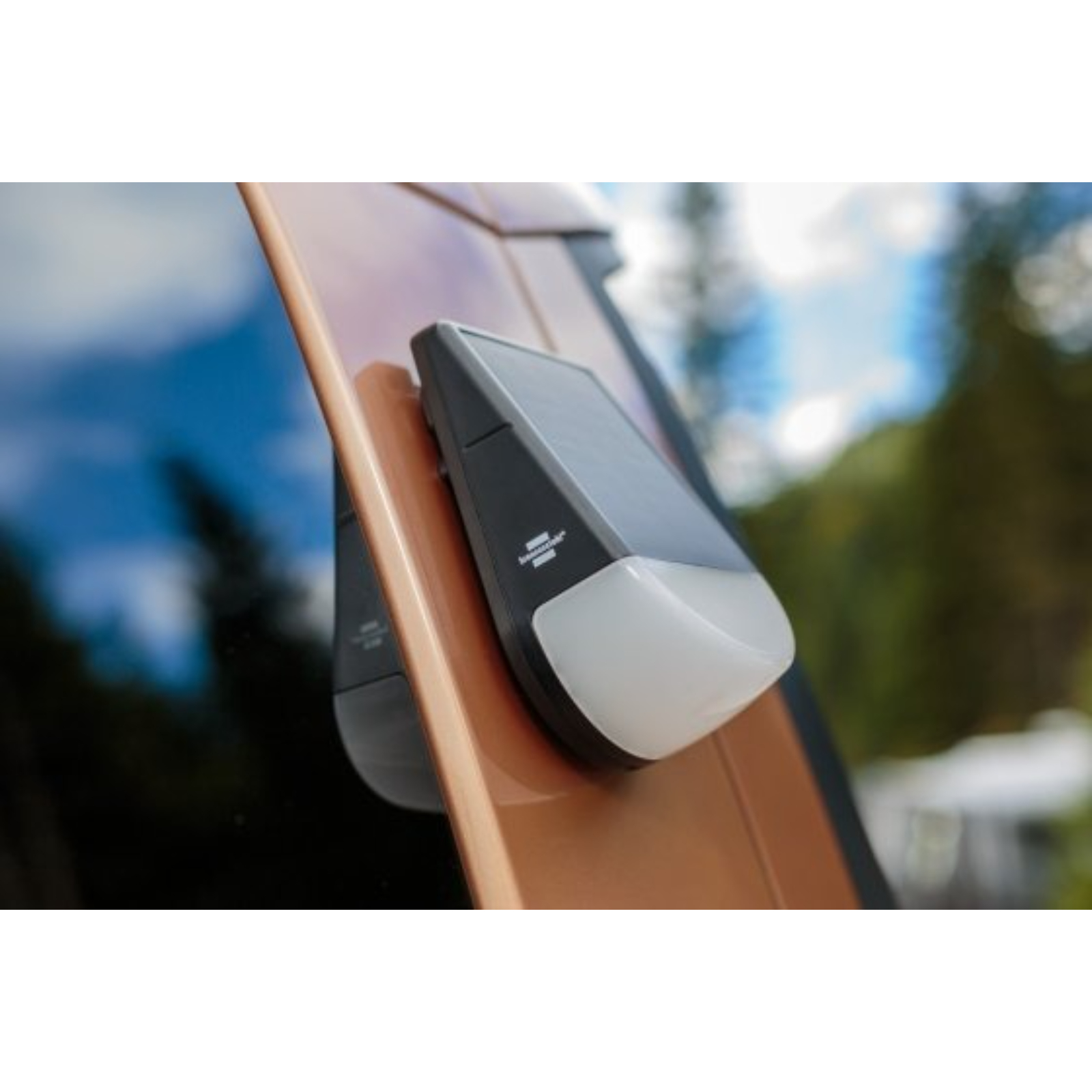 Lampe solaire LED KL 300 AS pour auvent détecteur de mouvements 250lm IP54 BRENNENSTUHL - 1173740010