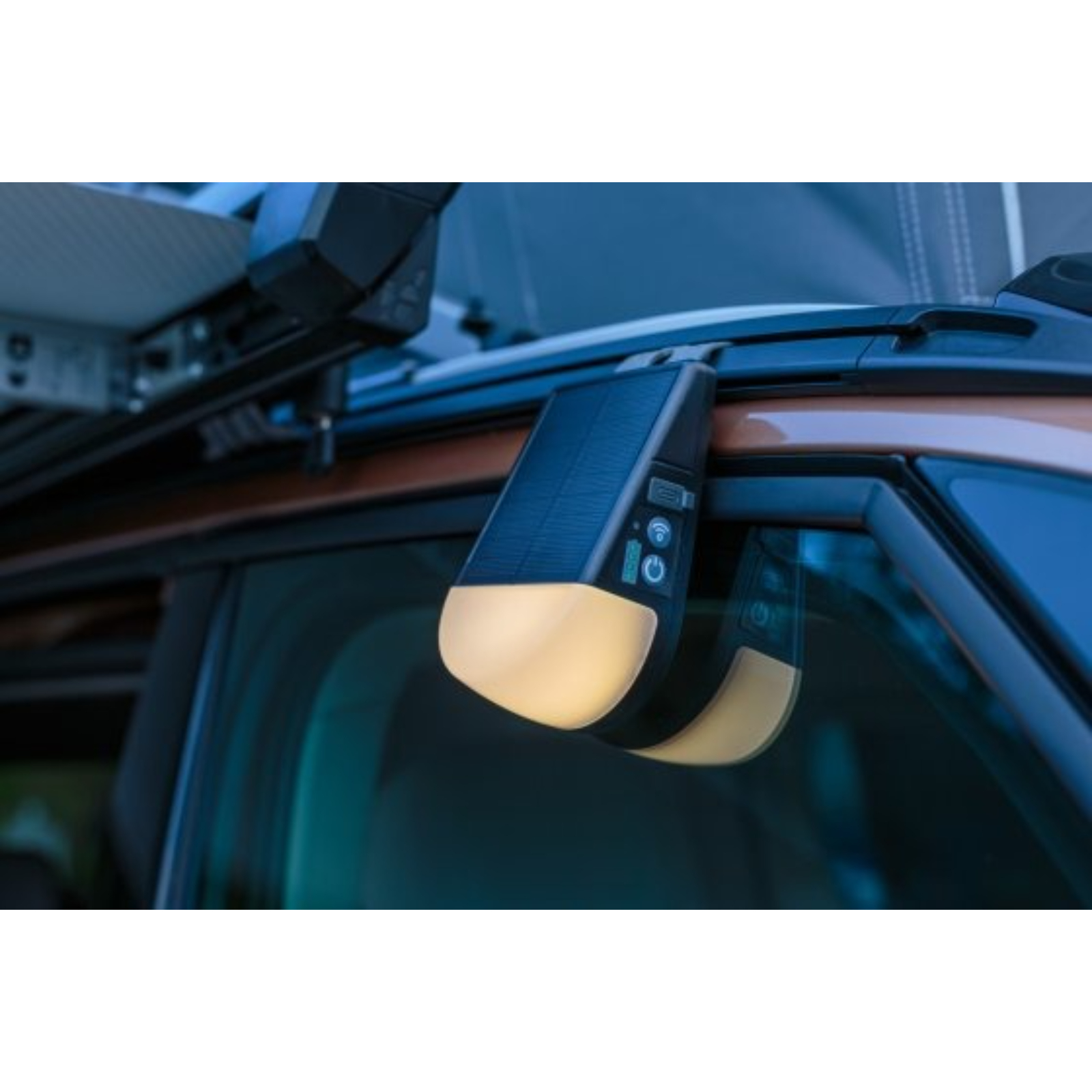 Lampe solaire LED KL 300 AS pour auvent détecteur de mouvements 250lm IP54 BRENNENSTUHL - 1173740010