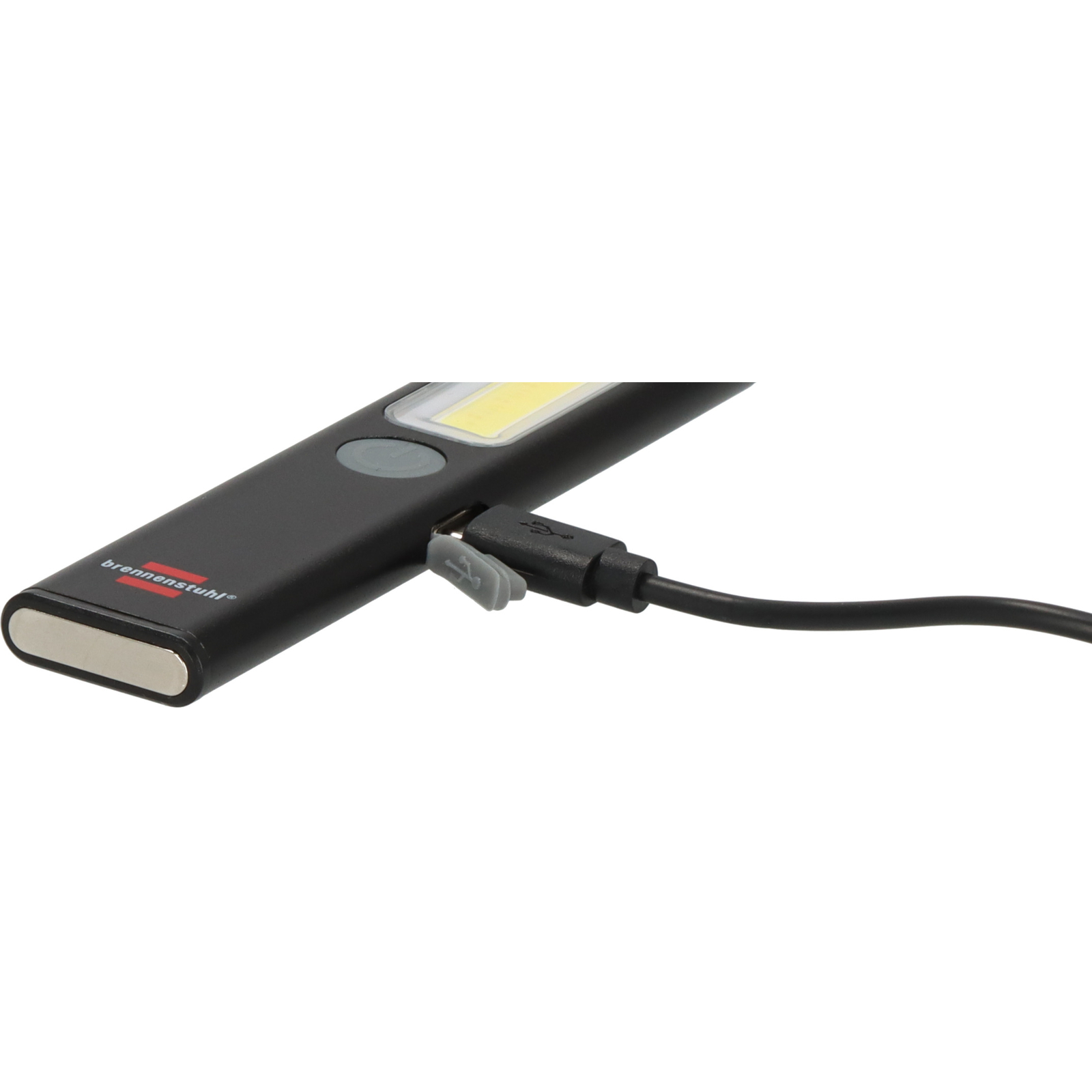 Lampe de poche LED PL 200 AC rechargeable 200lm 10 p. dans un présentoir auto-v BRENNENSTUHL - 1175590110