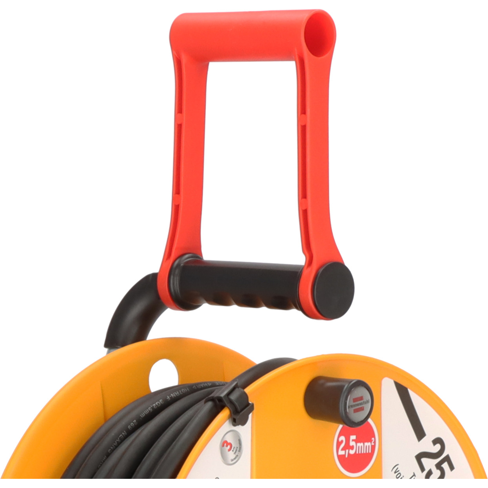 Enrouleur de câble Standard RB PRO 25m de câble H07RN-F 3G2,5 IP44 BRENNENSTUHL - 1206841