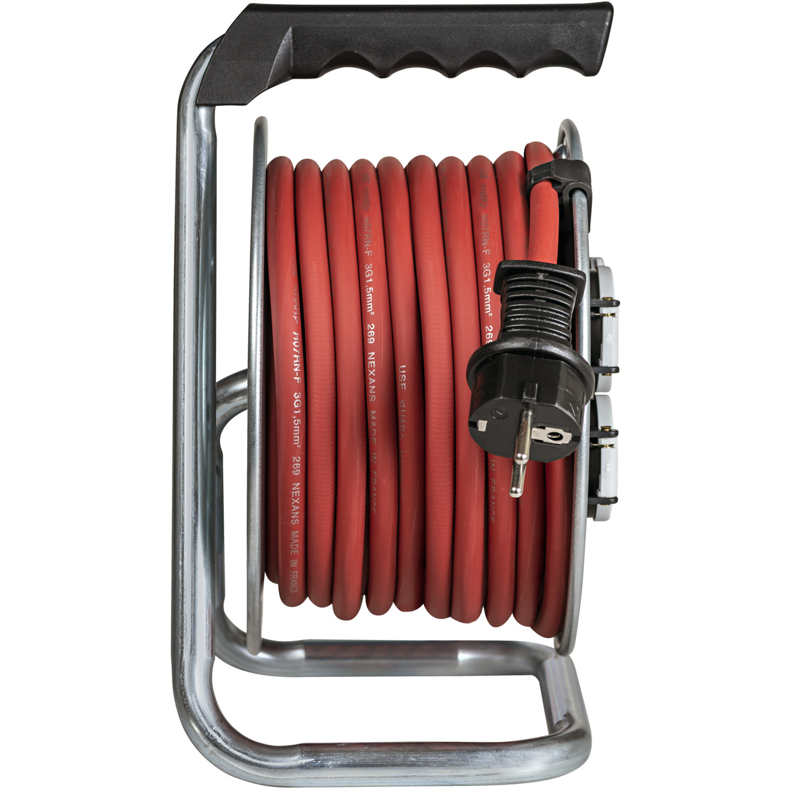 Enrouleur de câble SILVER-10 Professional 10m H07RN-F 3G1,5 IP44 BRENNENSTUHL - 1207911