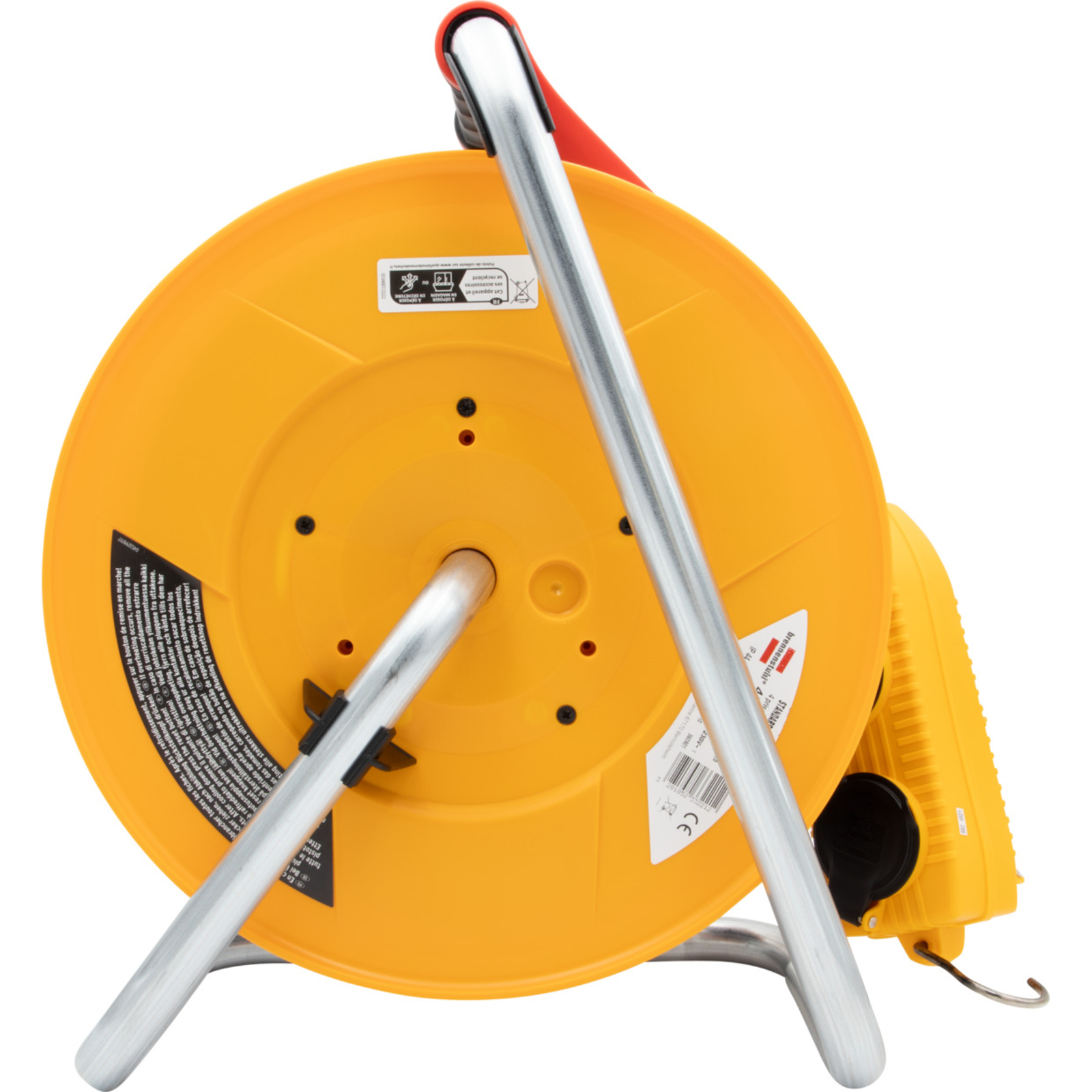 Enrouleur de câble Standard BT PRO 40m de câble H07RN-F 3G2,5 IP44 BRENNENSTUHL - 1233221