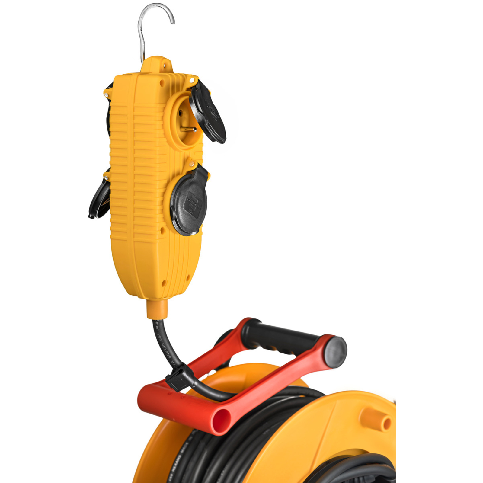 Enrouleur de câble Standard BT PRO 40m de câble H07RN-F 3G2,5 IP44 BRENNENSTUHL - 1233221