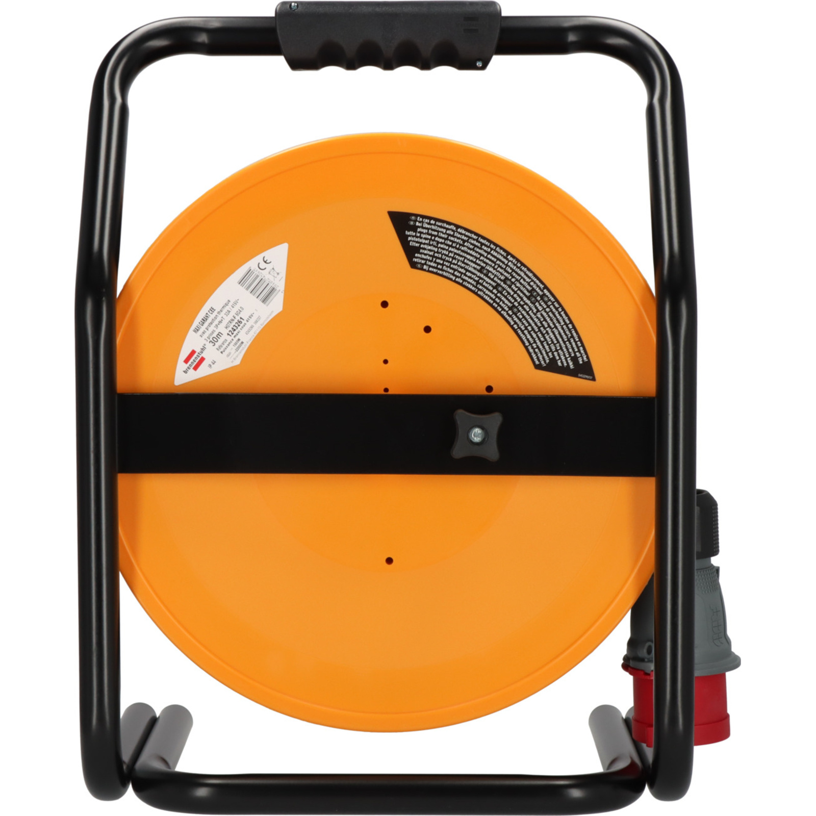 Enrouleur de câble Maxi Garant CEE/32A/415V 30m H07RN-F 5G4,0 IP44 BRENNENSTUHL - 1243261