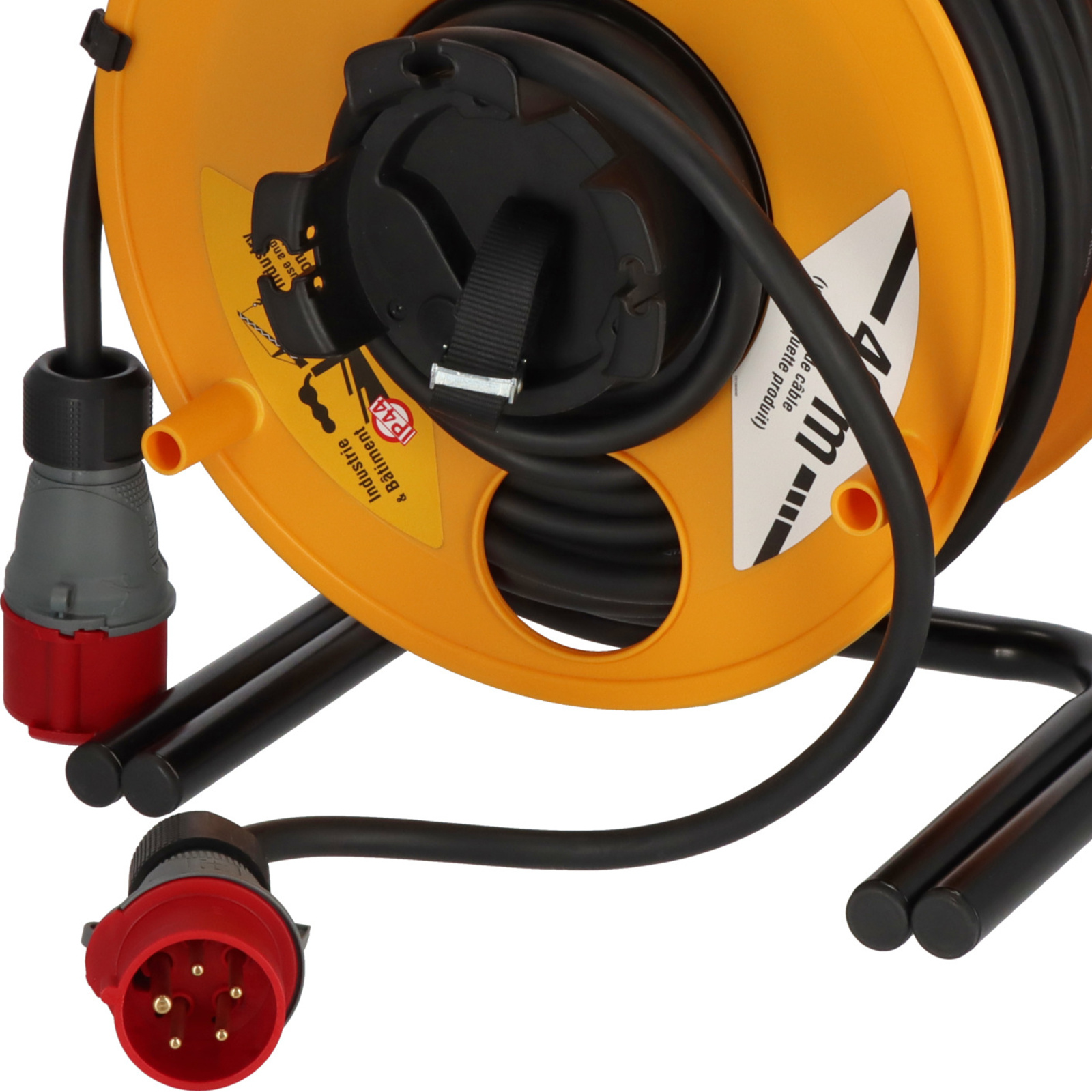 Enrouleur de câble Maxi Garant CEE 16A/415V 40m H07RN-F 5G2,5 IP44 BRENNENSTUHL - 1243341