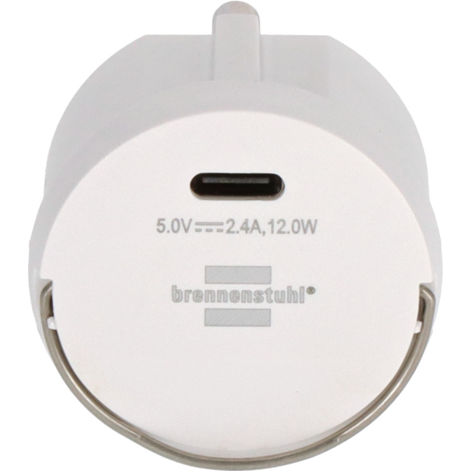 Chargeur pour port USB C blanc BRENNENSTUHL - 1508110010