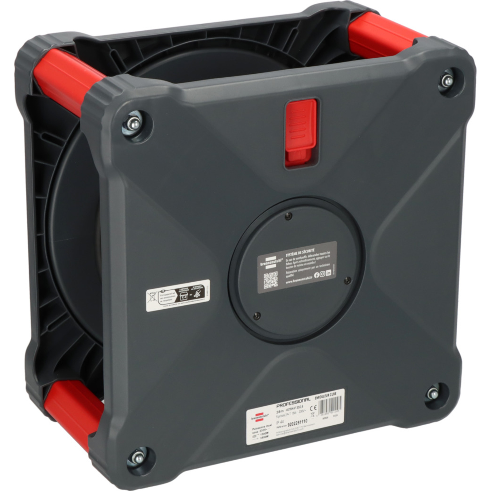 Enrouleur de câble KA 2201 5 Professional 25m H07RN-F 3G2,5 IP44 BRENNENSTUHL - 9202251110