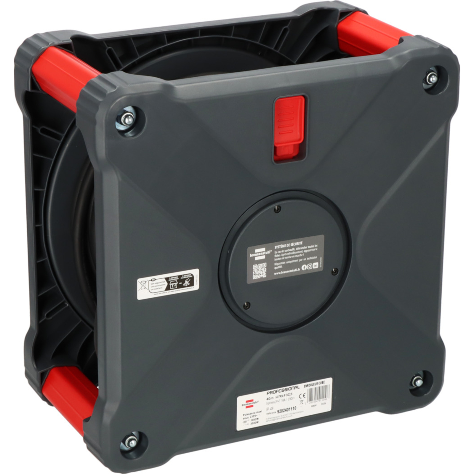 Enrouleur de câble KA 4201 5 Professional 40m H07RN-F 3G2,5 IP44 BRENNENSTUHL - 9202401110