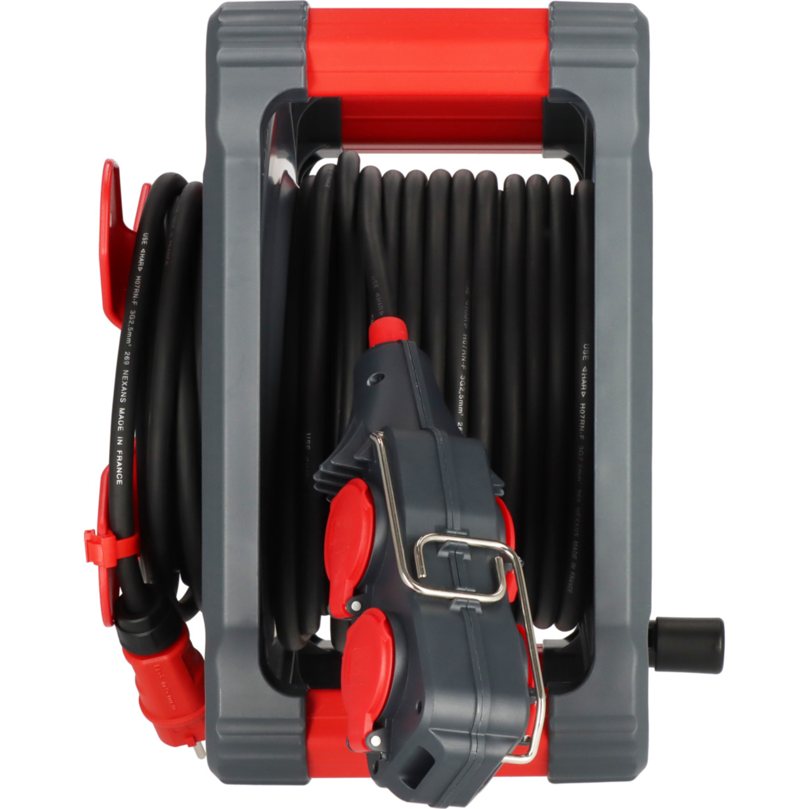 Enrouleur de câble avec Powerblock KC 2201 4+4 Professional 25+5m H07RN-F 3G2,5 BRENNENSTUHL - 9212301110