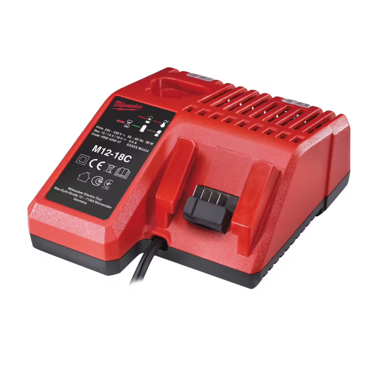 PACK 4 MACHINES MILWAUKEE PERCEUSE + VISSEUSE A CHOCS M18 BLIDR-0X + BLDDRC-502C 