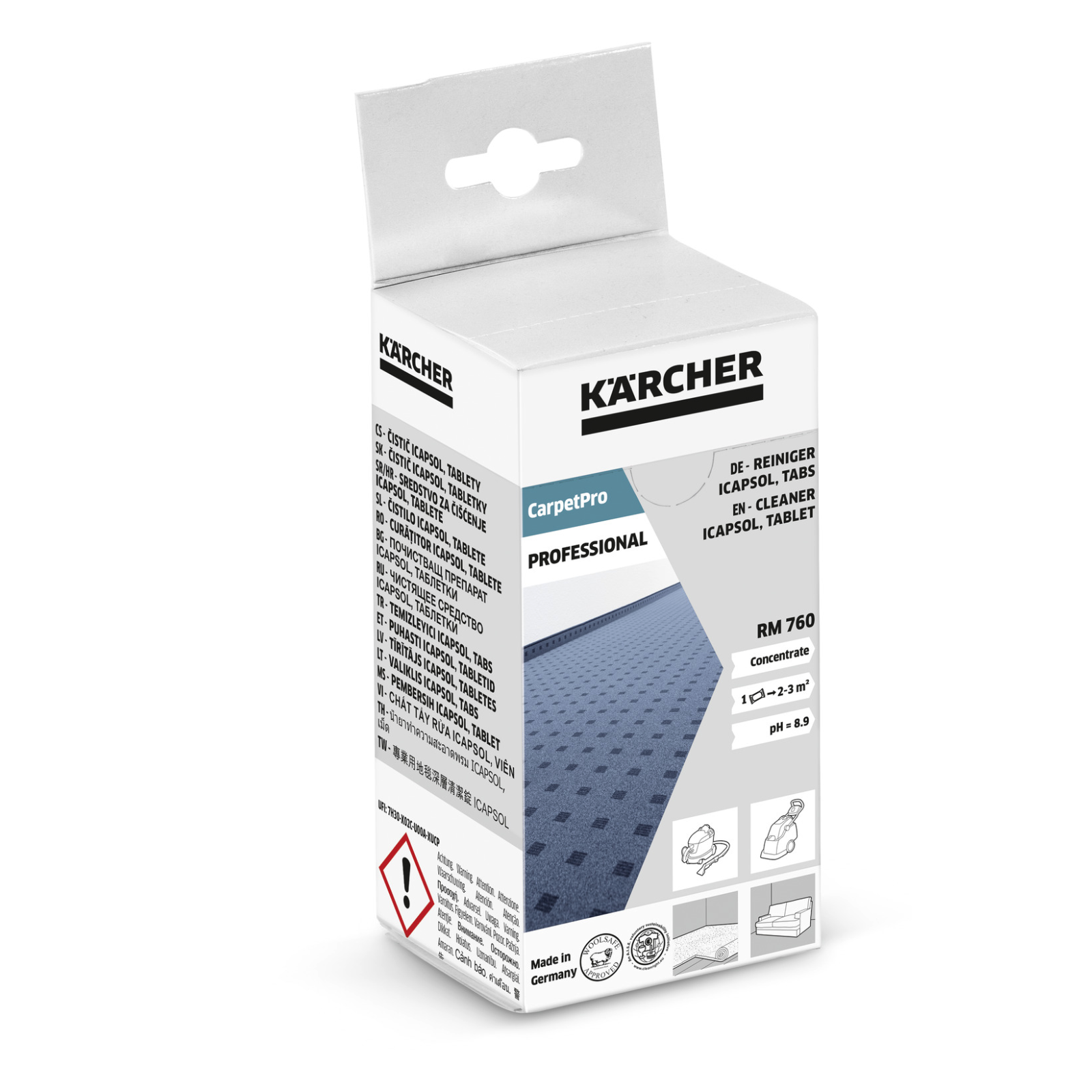KARCHER Nettoyeur moquettes avec manche spécial PUZZI 8/1 C