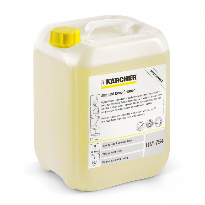 Monobrosse KÄRCHER BDS 43/DUO C - Pack complet prêt à l'emploi pour le nettoyage d'entretien des sols durs avec réservoir, pad bleu et RM 754