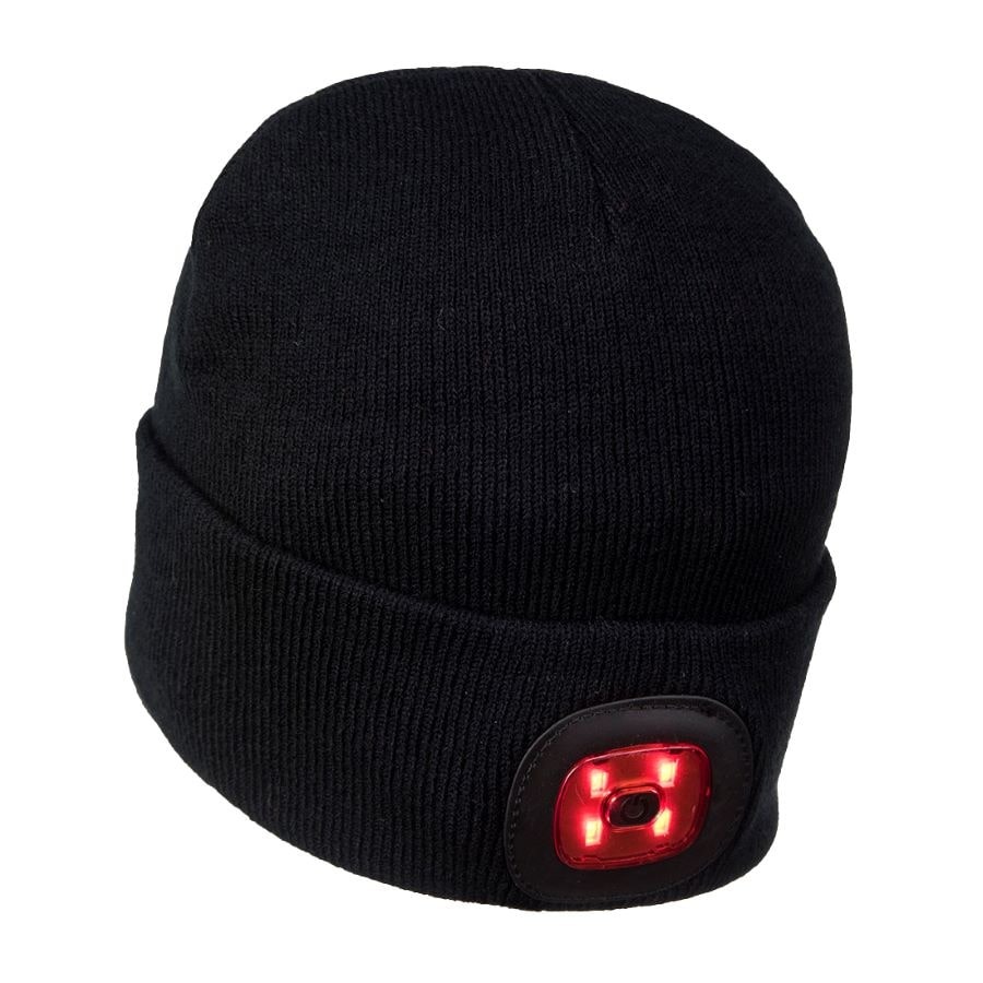 Bonnet anti-heurt noir double LED - SURFLEX - BONC01L07