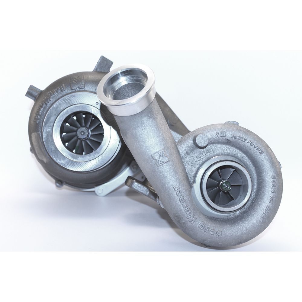 Turbocompresseur R2S (K24+K27) Neuf BORGWARNER - BWT1000-998-0041