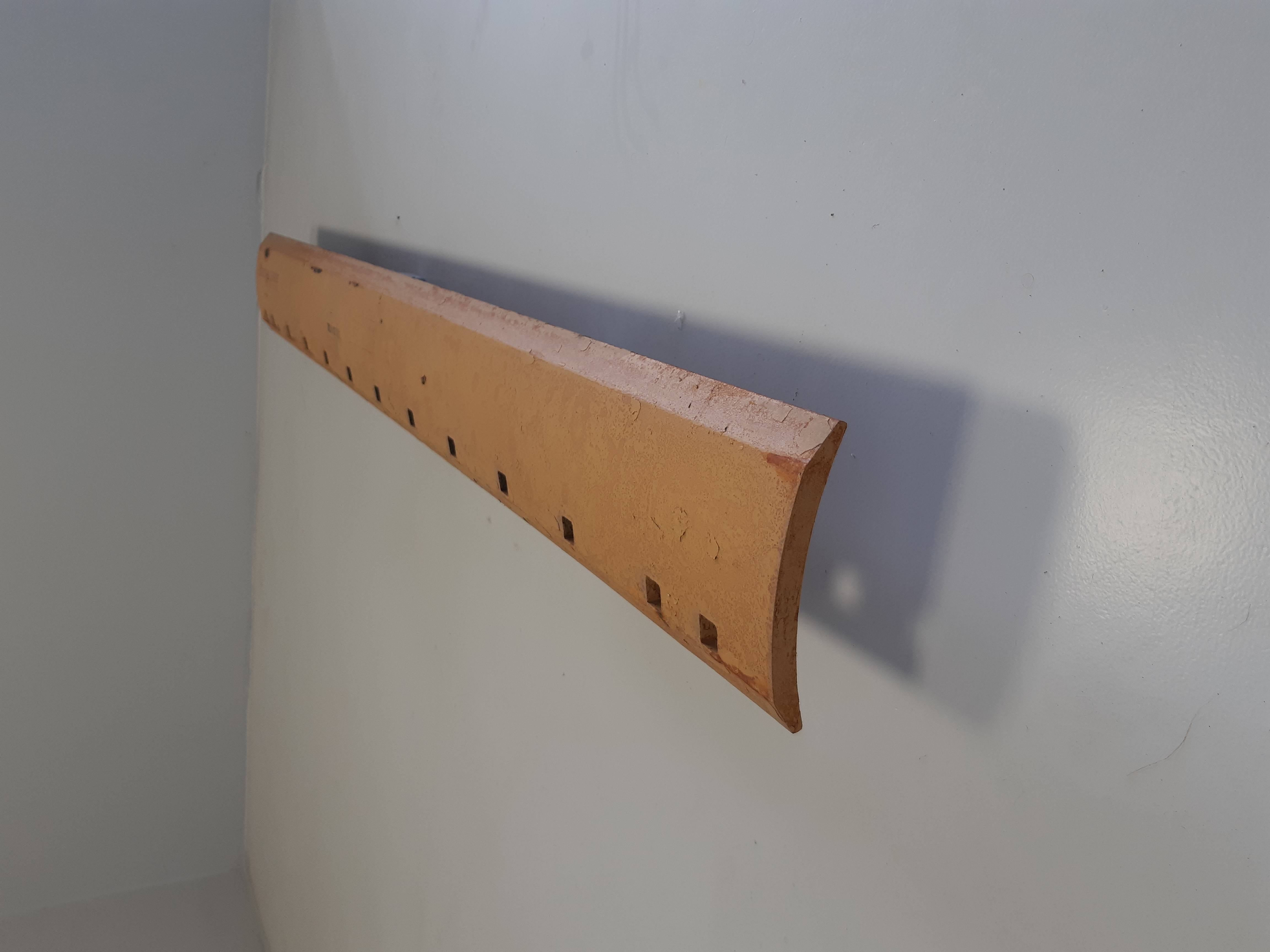 Lame de niveleuse incurvée 13 trous en 3/4