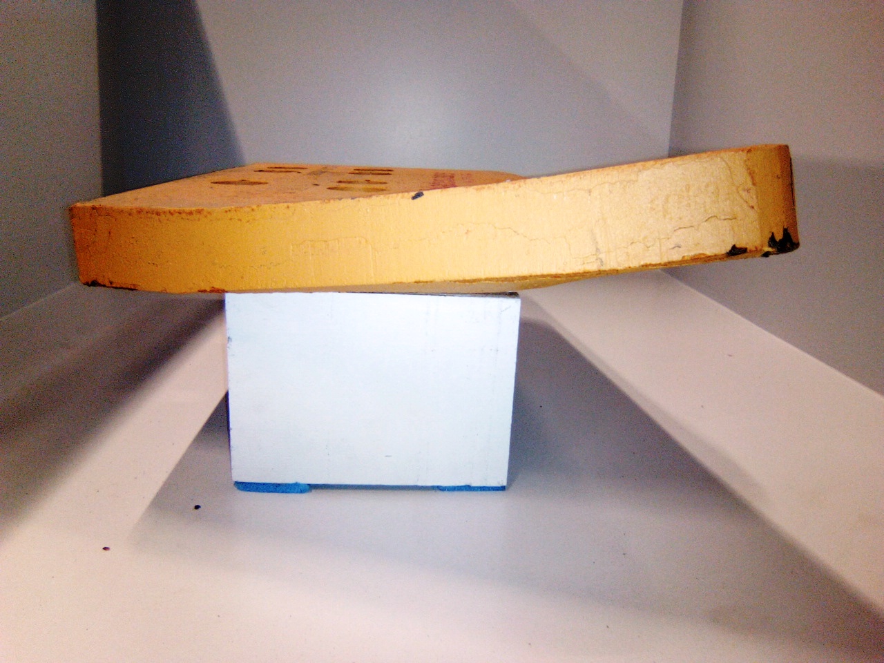 Contre lame de godet coin droit reversible 7 trous en 7/8