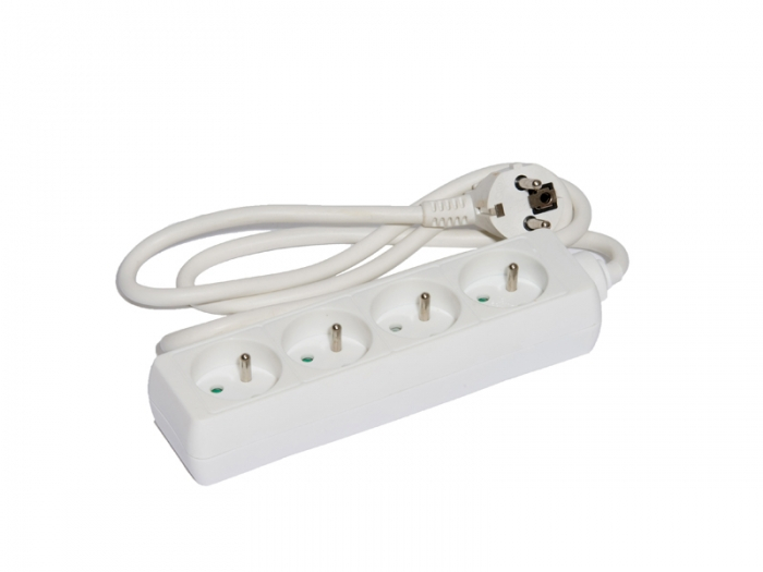 Bloc dist. 4 prises 250V NF-CEBA-BD4