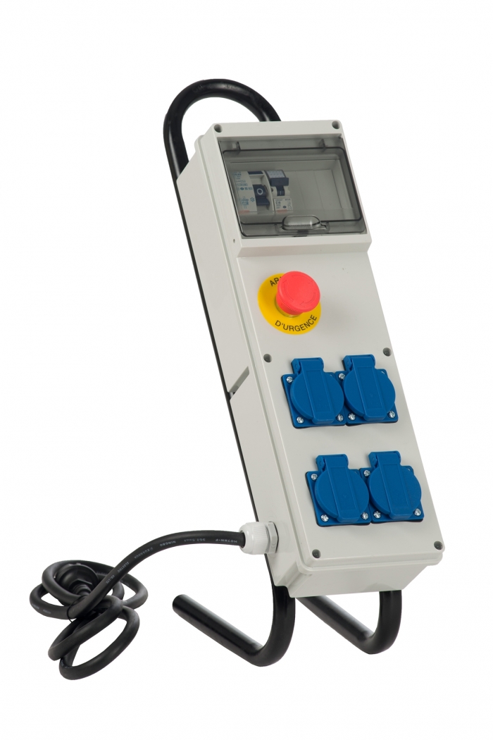 Coffret chantier 250V P17 IP66-CEBA-CC4AUP17IP66