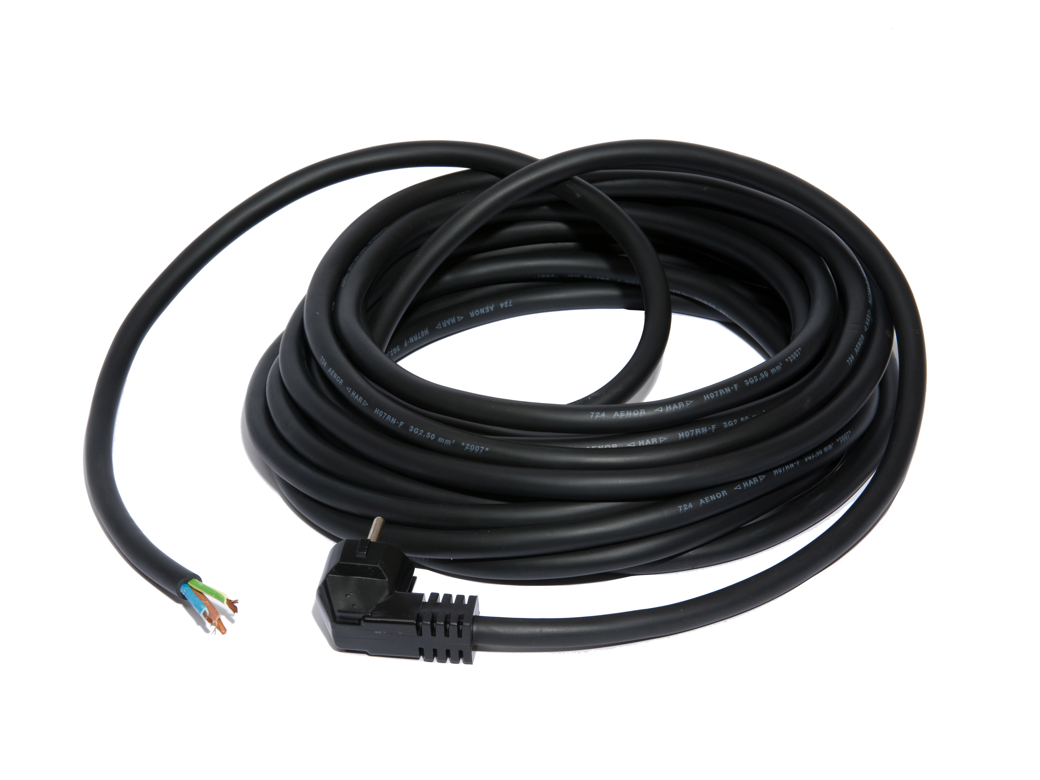 CORDON CEBA 3M 2X1 H07 + FICHE -CO3217