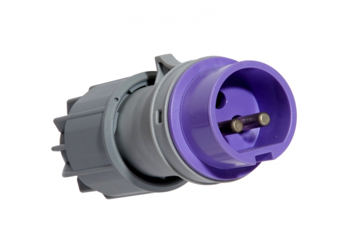 Fiche mâle 24V 2P+T 16A -CEBA-P17M3B1624