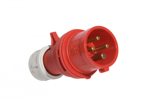 Fiche mâle 415V 3P+N+T 16A -CEBA-P17M5B16T
